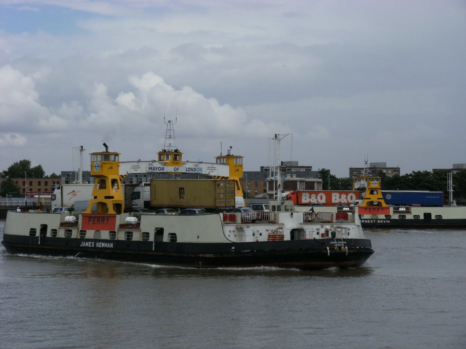 Crossings of the River Thames 32: The Woolwich Free Ferry | The Blog ...