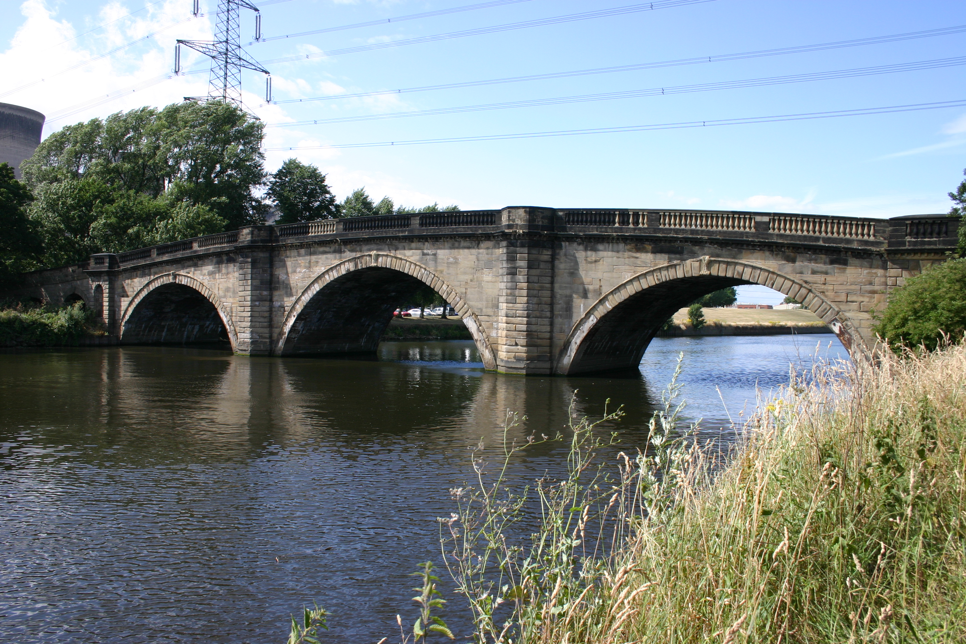 File:Ferrybridge West Yorks 1797 River Aire (old) A1(T).jpg ...