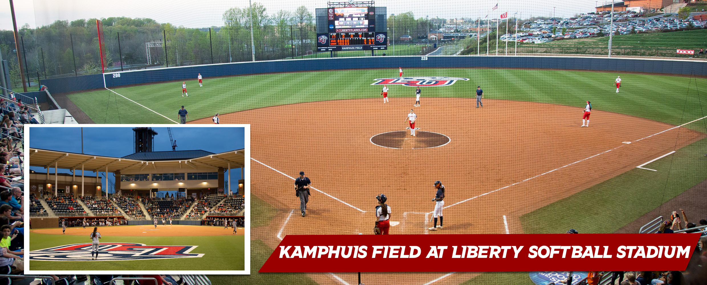 Athletics Facilities - Kamphuis Field at Liberty Softball Stadium ...