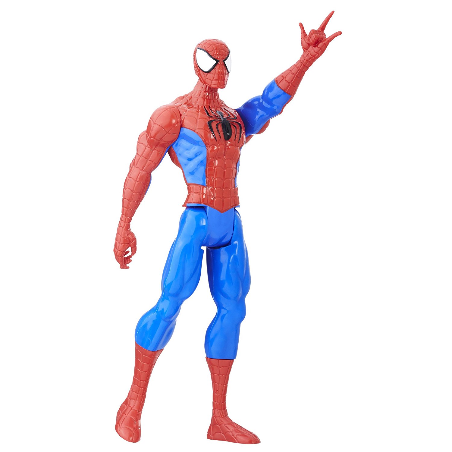 Amazon.com: Marvel Spider-Man Titan Hero Series Spider-Man Figure ...