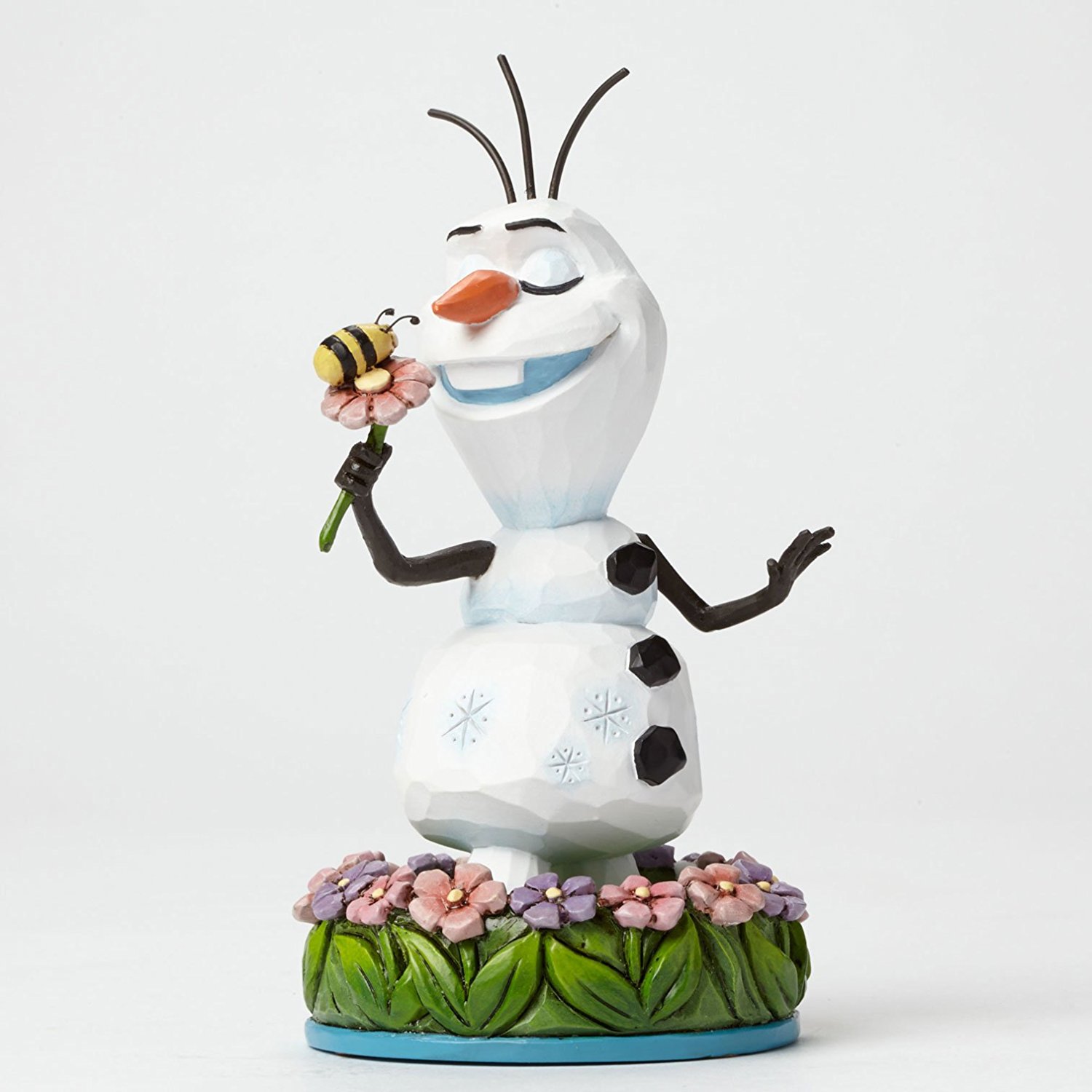 Disney Traditions Olaf with Flower Figurine: Amazon.co.uk: Kitchen ...