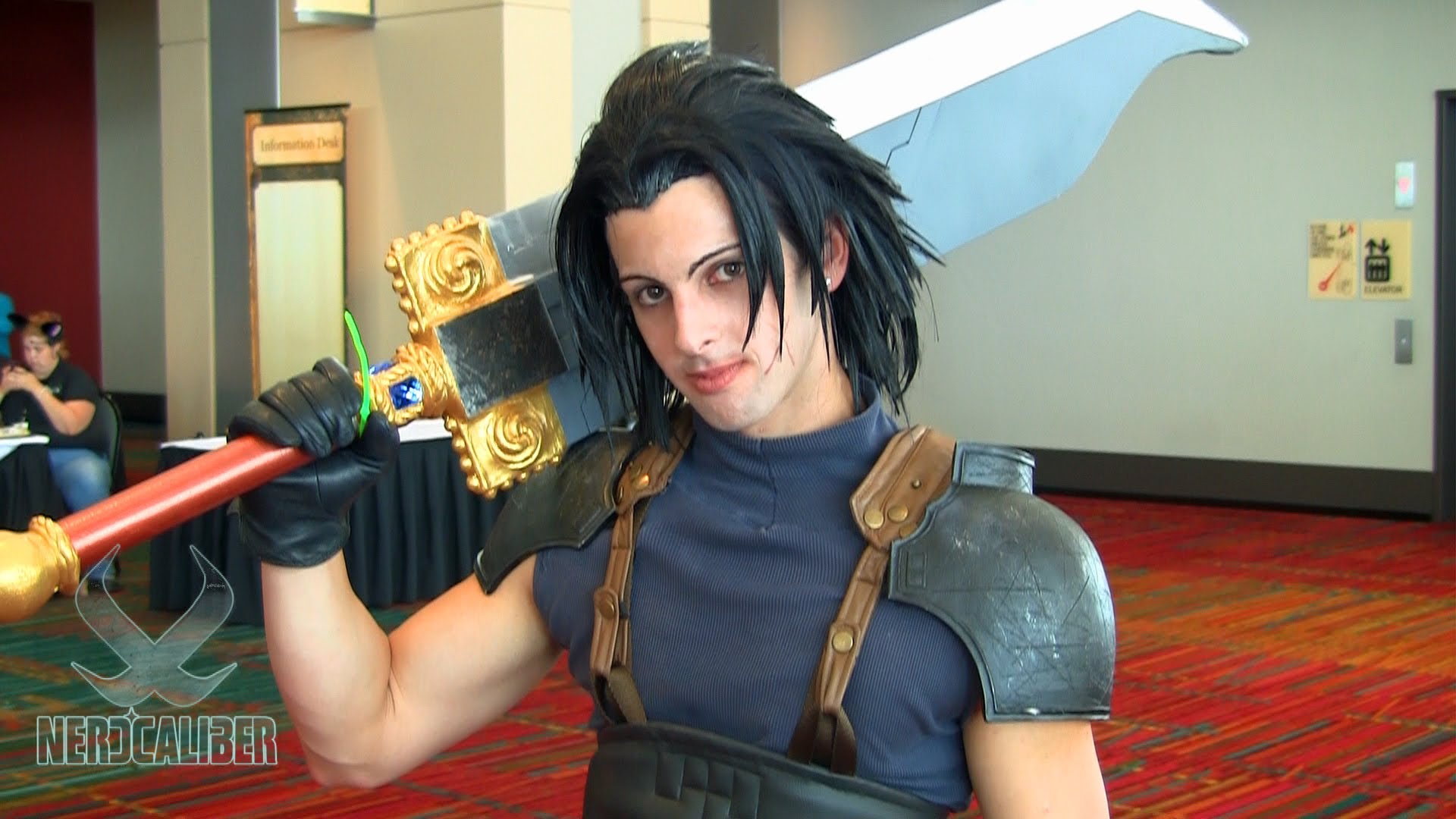 Zack Fair - Final Fantasy Cosplay - ConnectiCon 2013 - YouTube