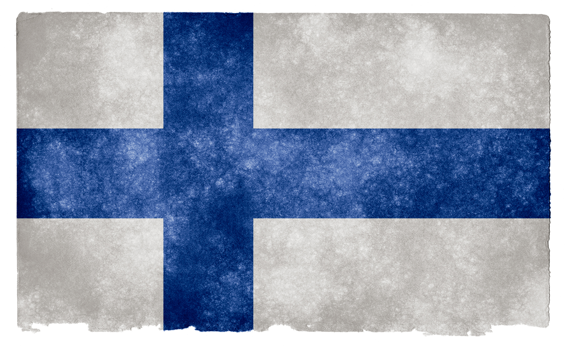 Finland grunge flag photo