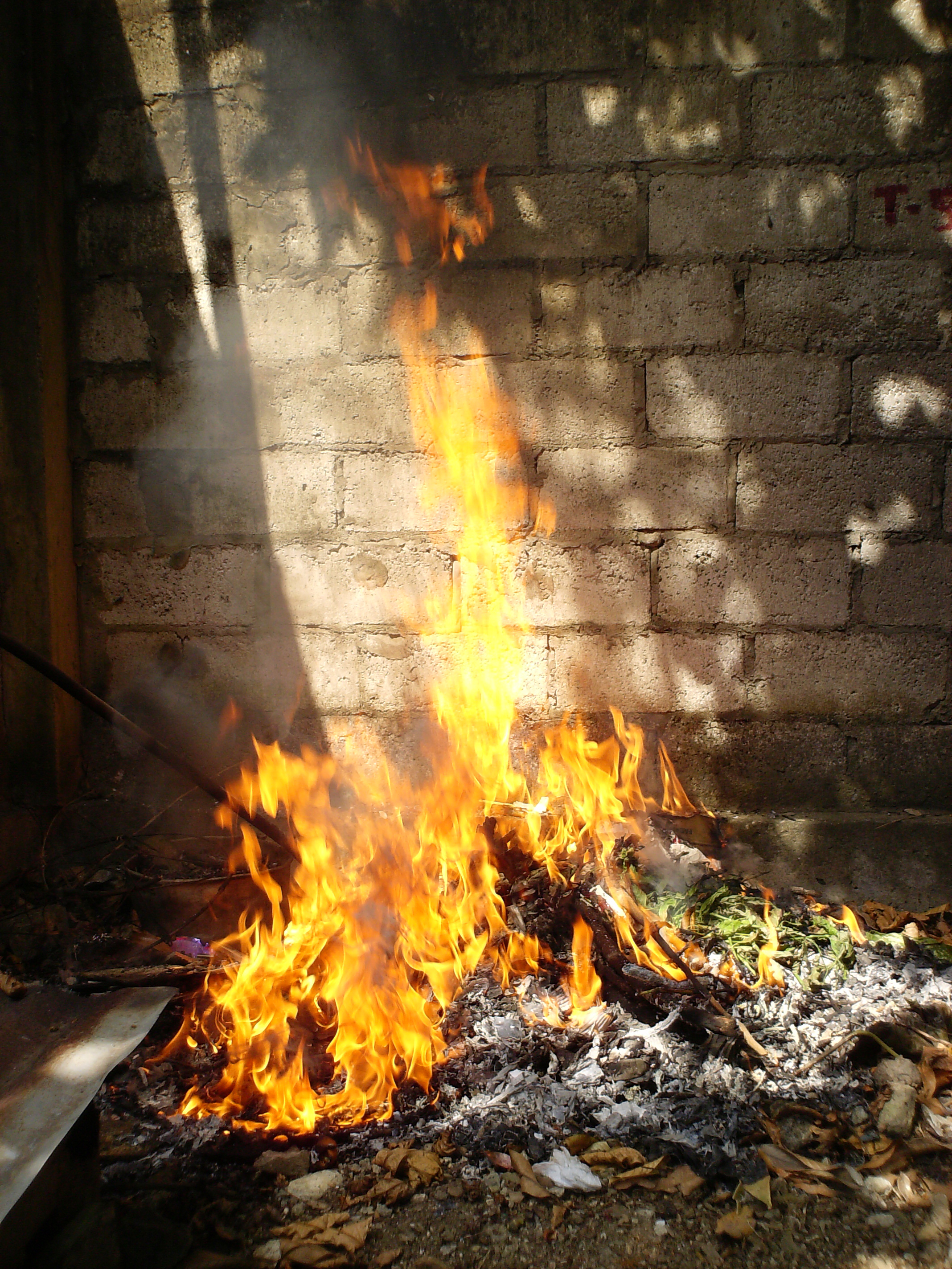 Fire, Ashes, Backyard, Burn, Destruction, HQ Photo