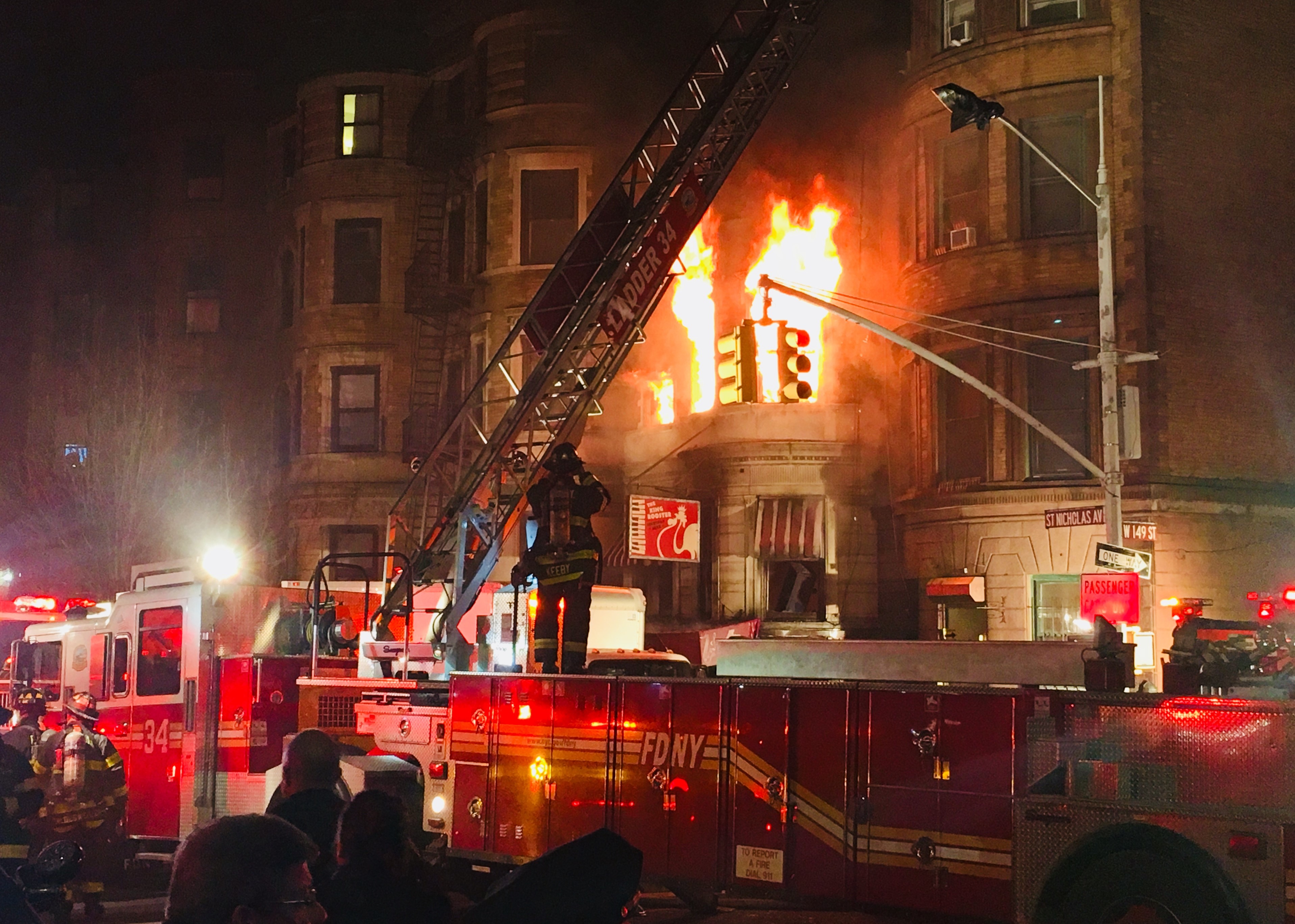 New York City firefighter killed in fire on set of Edward Norton ...