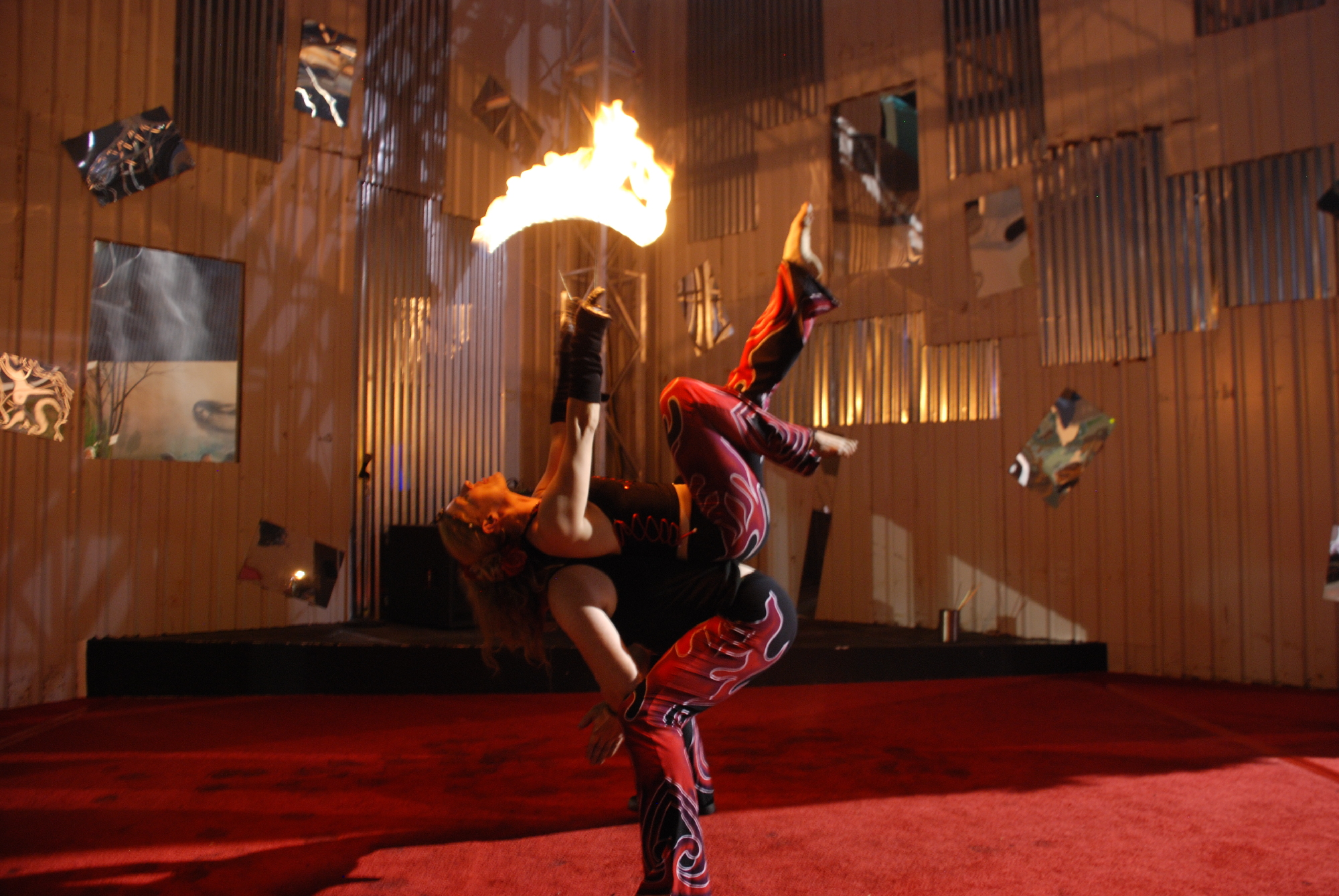Fire Acrobat Acts: At the Circus in your Own Backyard | Fire Pixie