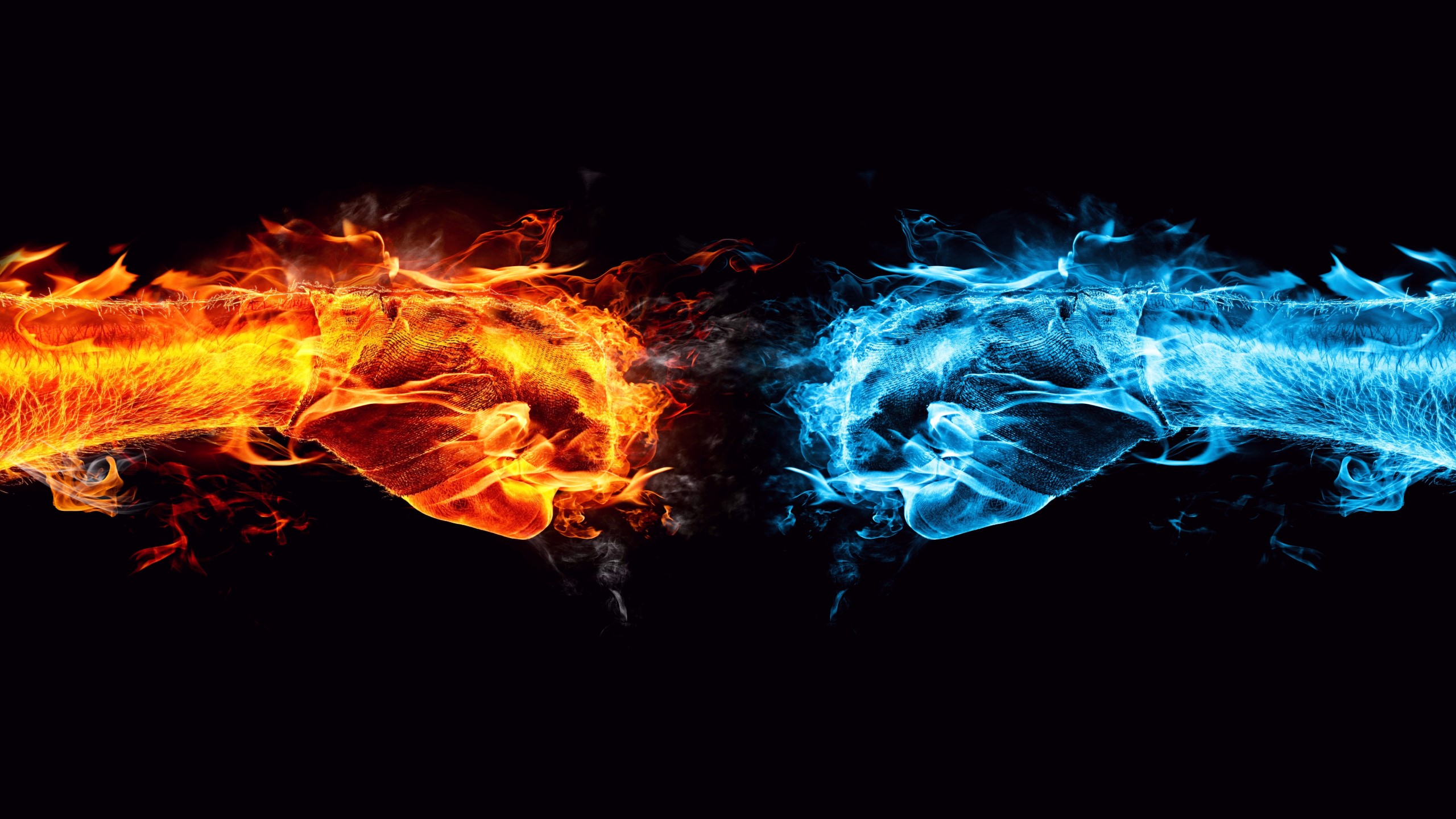 Fire and Ice fist Wallpapers | Wallpapers HD