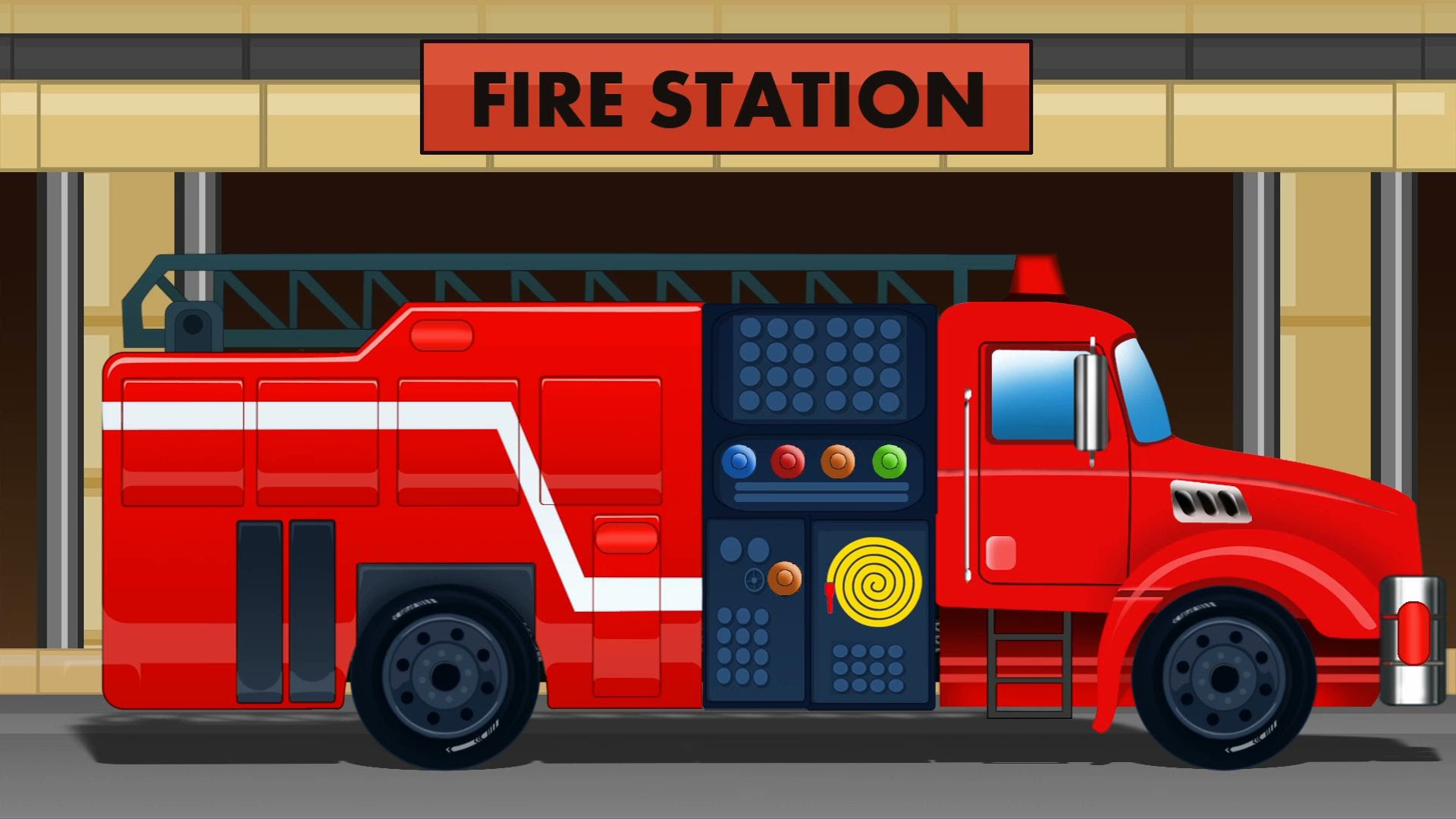 Fire Truck | Fire Engine | Kids Videos | Fire Station | Compilation ...