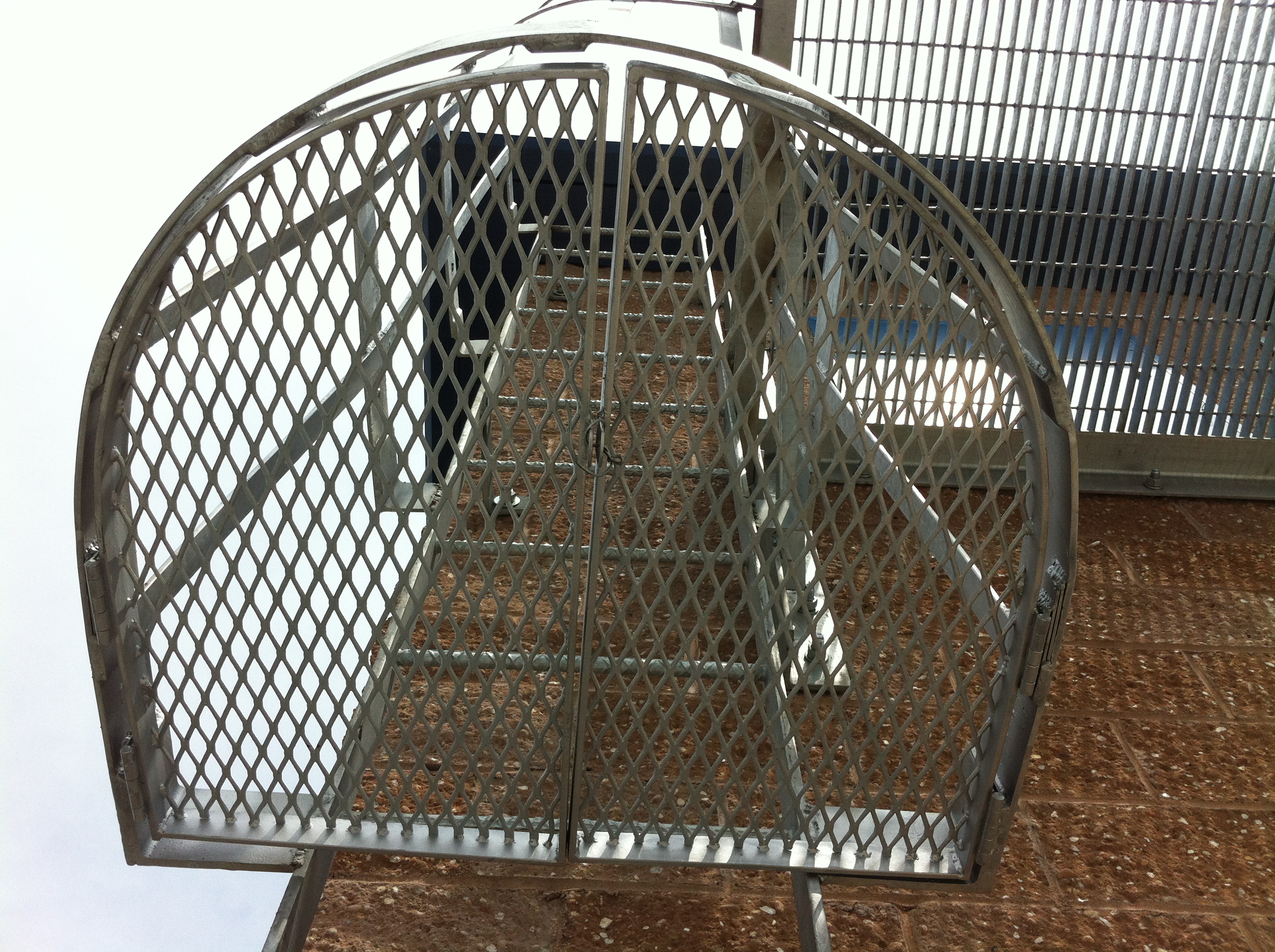 Fire Escape Ladder Cage – The Iron Designers