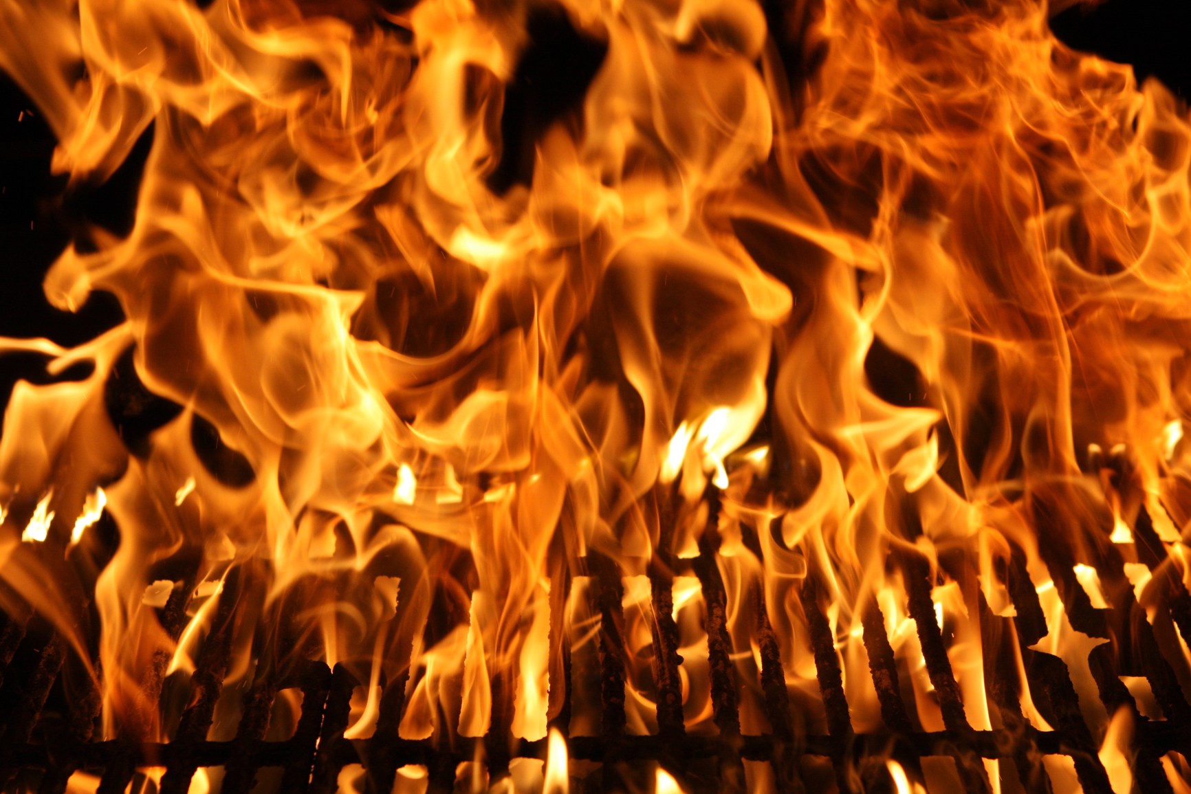 Free photo: Fire grill - Abstract, Glowing, Water - Free Download - Jooinn