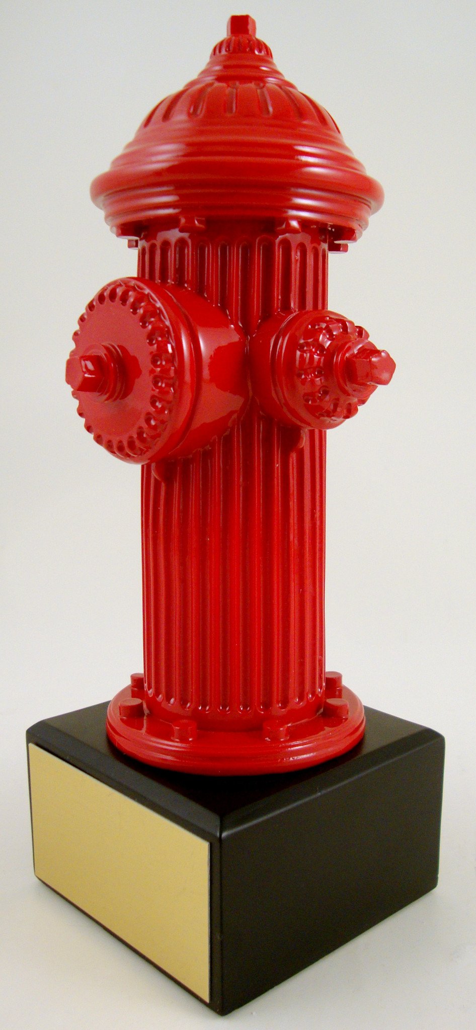Fire Hydrant Resin On Black Square Base | Schoppy's Since 1921