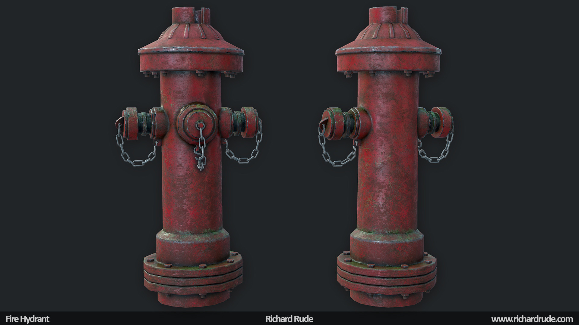 ArtStation - Fire Hydrant, Richard Rude
