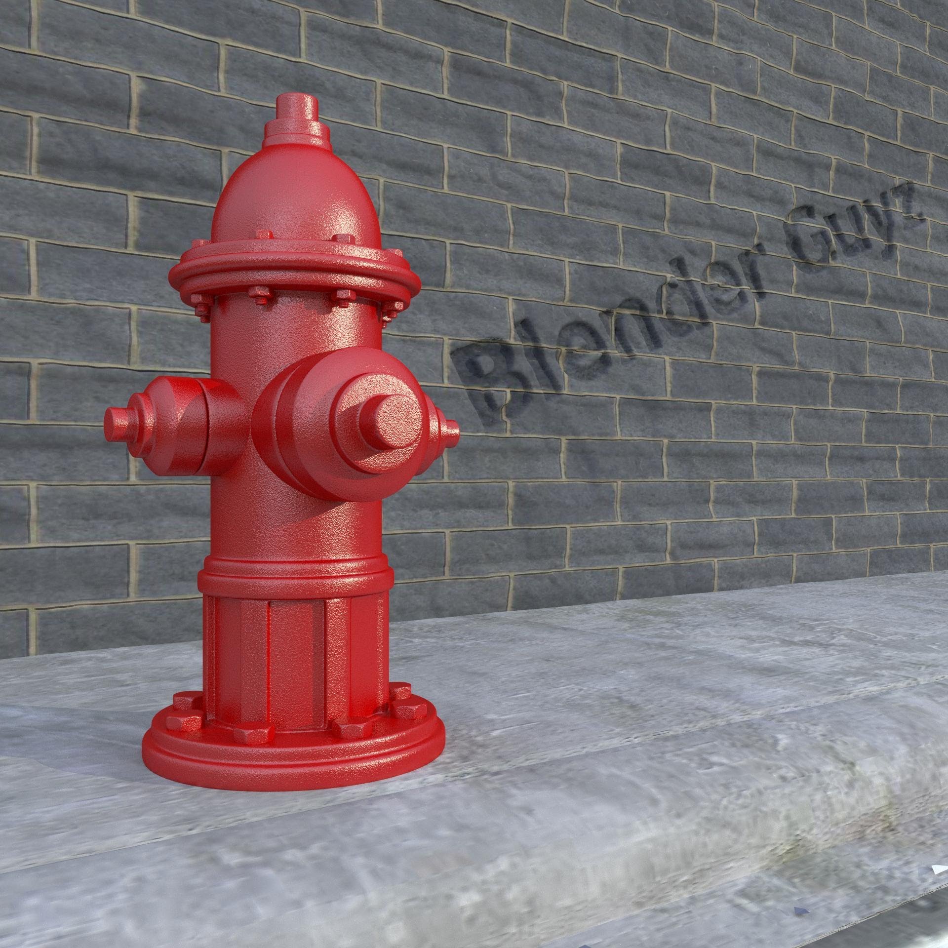 How to Create a Fire Hydrant in Blender - YouTube