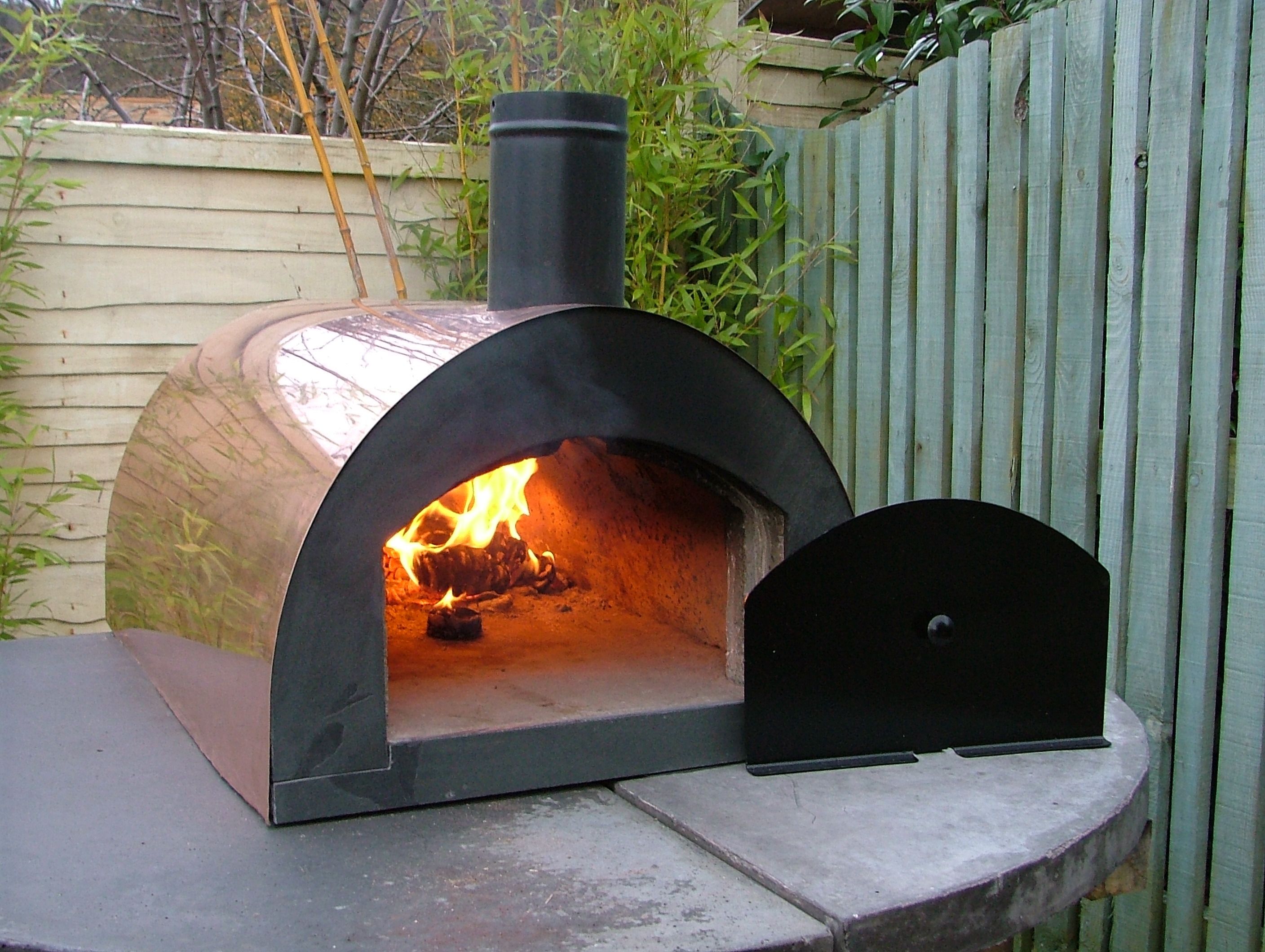 See how you can have your own wood fire ovens | Fire pizza, Wood ...