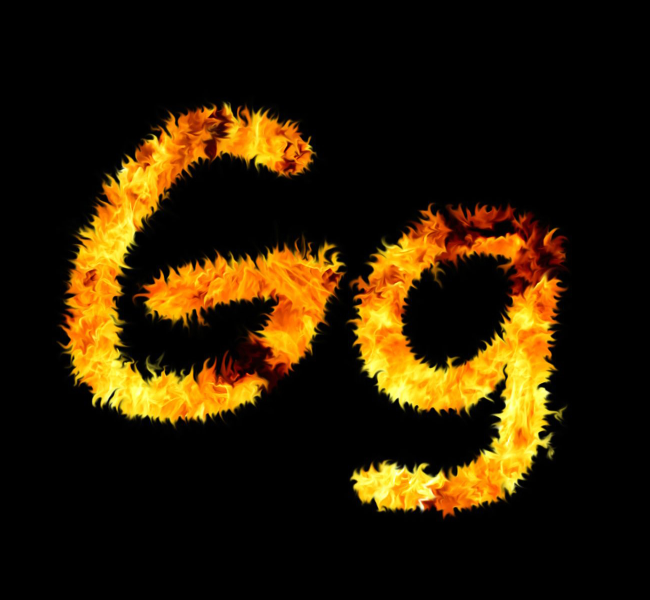 Fire letter, Abstract, Magic, Heat, Hot, HQ Photo