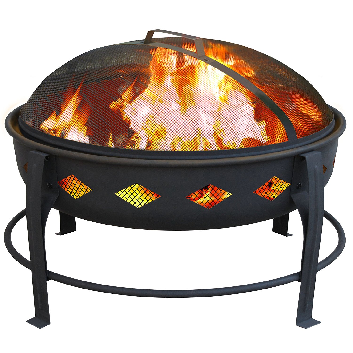 Amazon.com : Landmann USA Bromley Fire Pit, Black : Garden & Outdoor