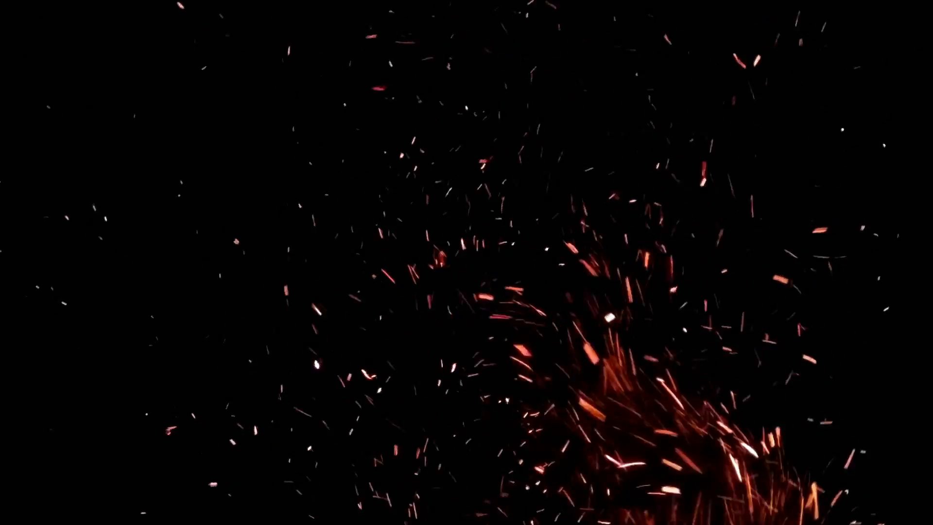 Fire sparkles in the night Stock Video Footage - VideoBlocks