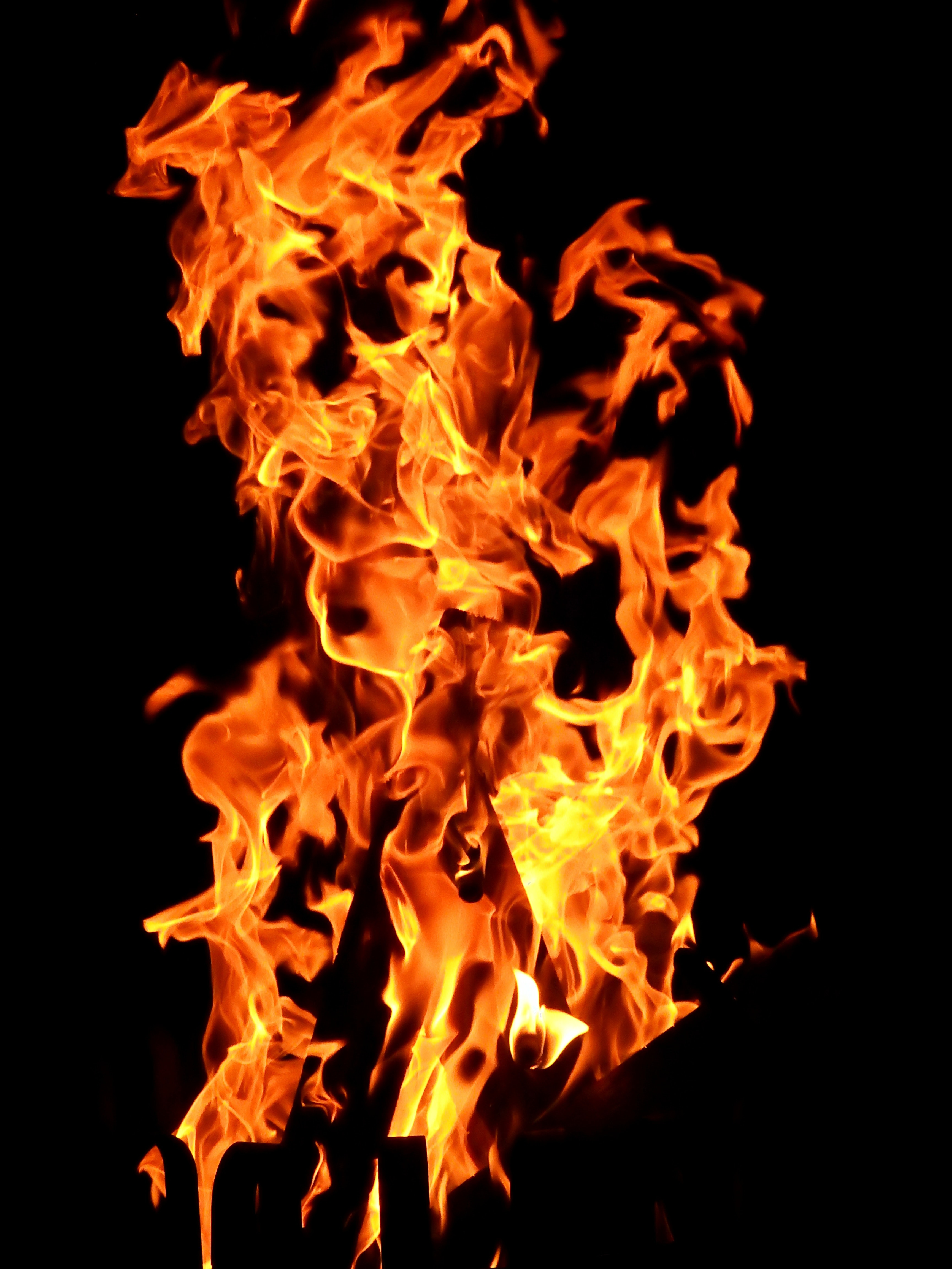 Fire Wallpaper, Background, Bonfire, Burn, Burning, HQ Photo