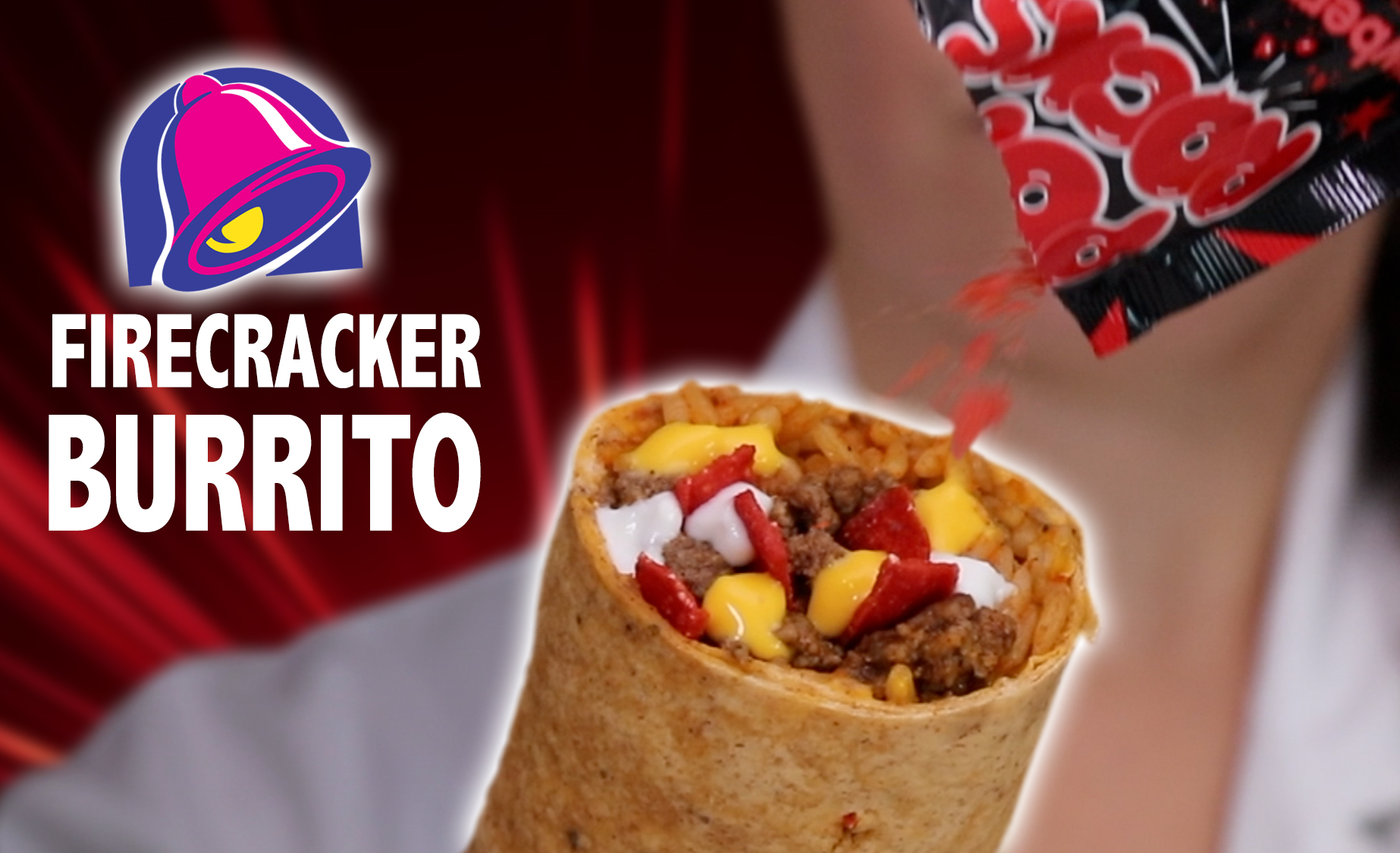 Firecracker Burrito Recipe - Hellthy Junk Food