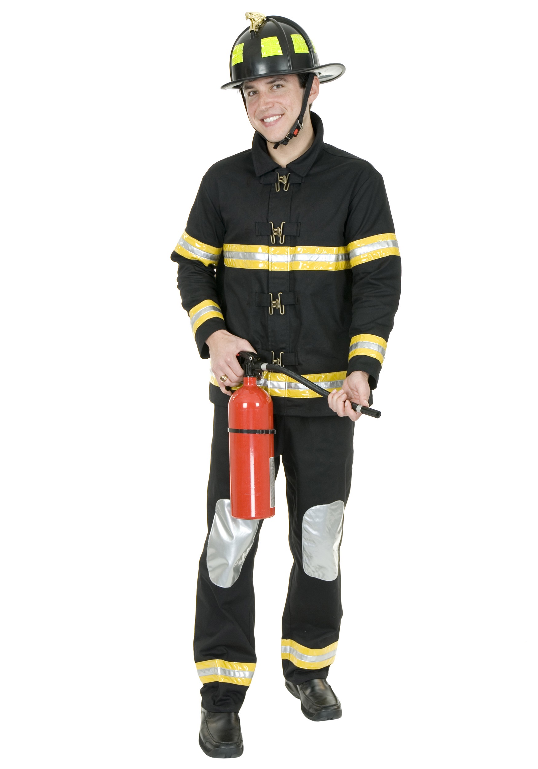 Plus Size Fireman Costume - Halloween Costumes