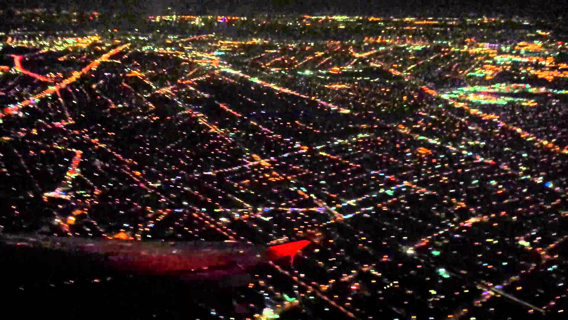 New York City July 4th Fireworks From Airplane Night View - YouTube