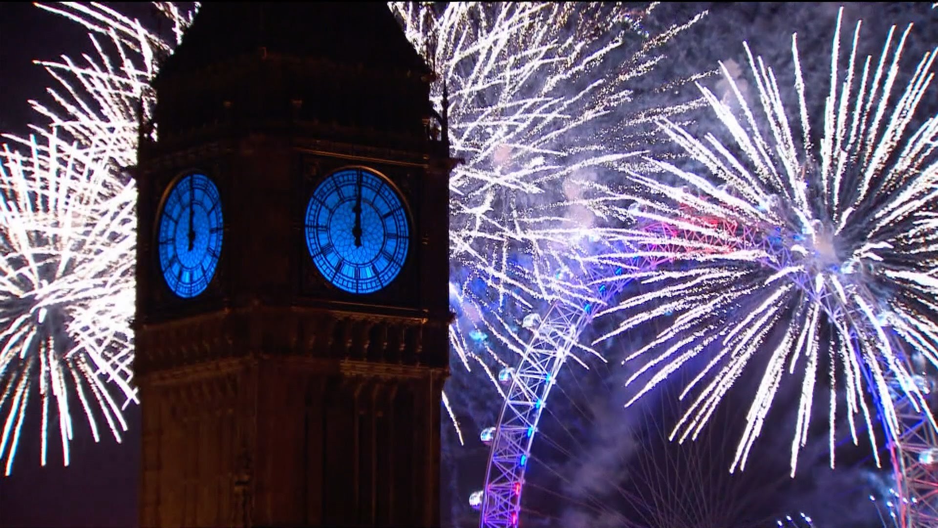 London Fireworks 2016 - New Year's Eve Fireworks - BBC One - YouTube