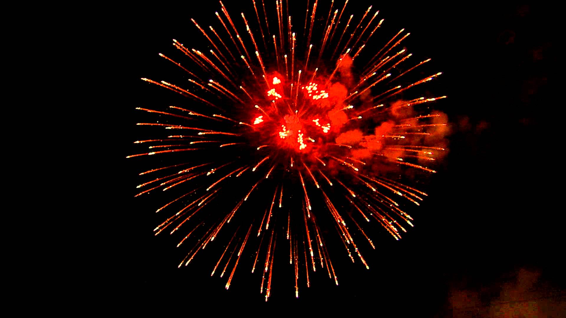 Royalty Free Stock Footage of Fireworks exploding in the night sky ...