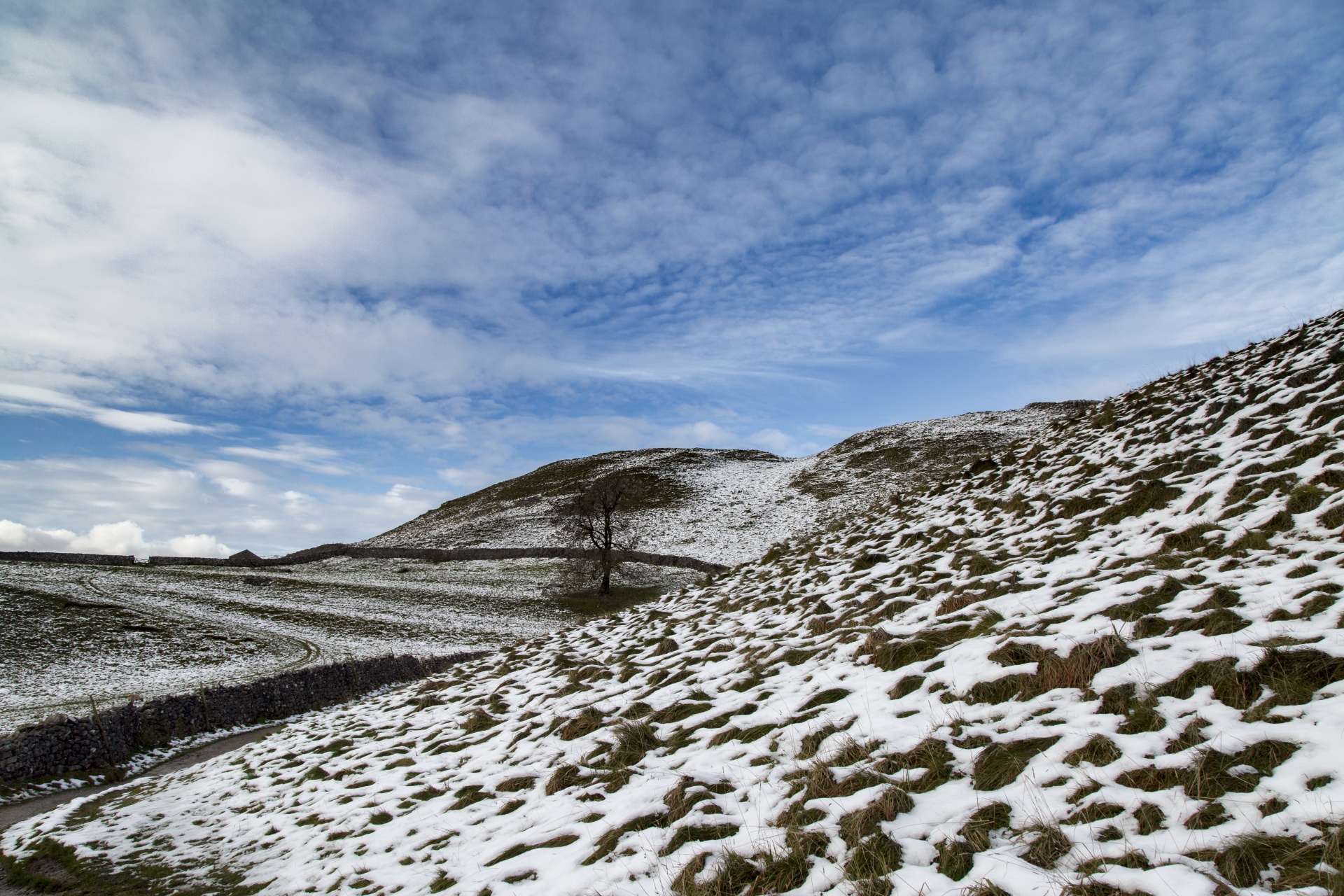 First Snow - Yorkshire Dales Free Stock Photo - Public Domain Pictures