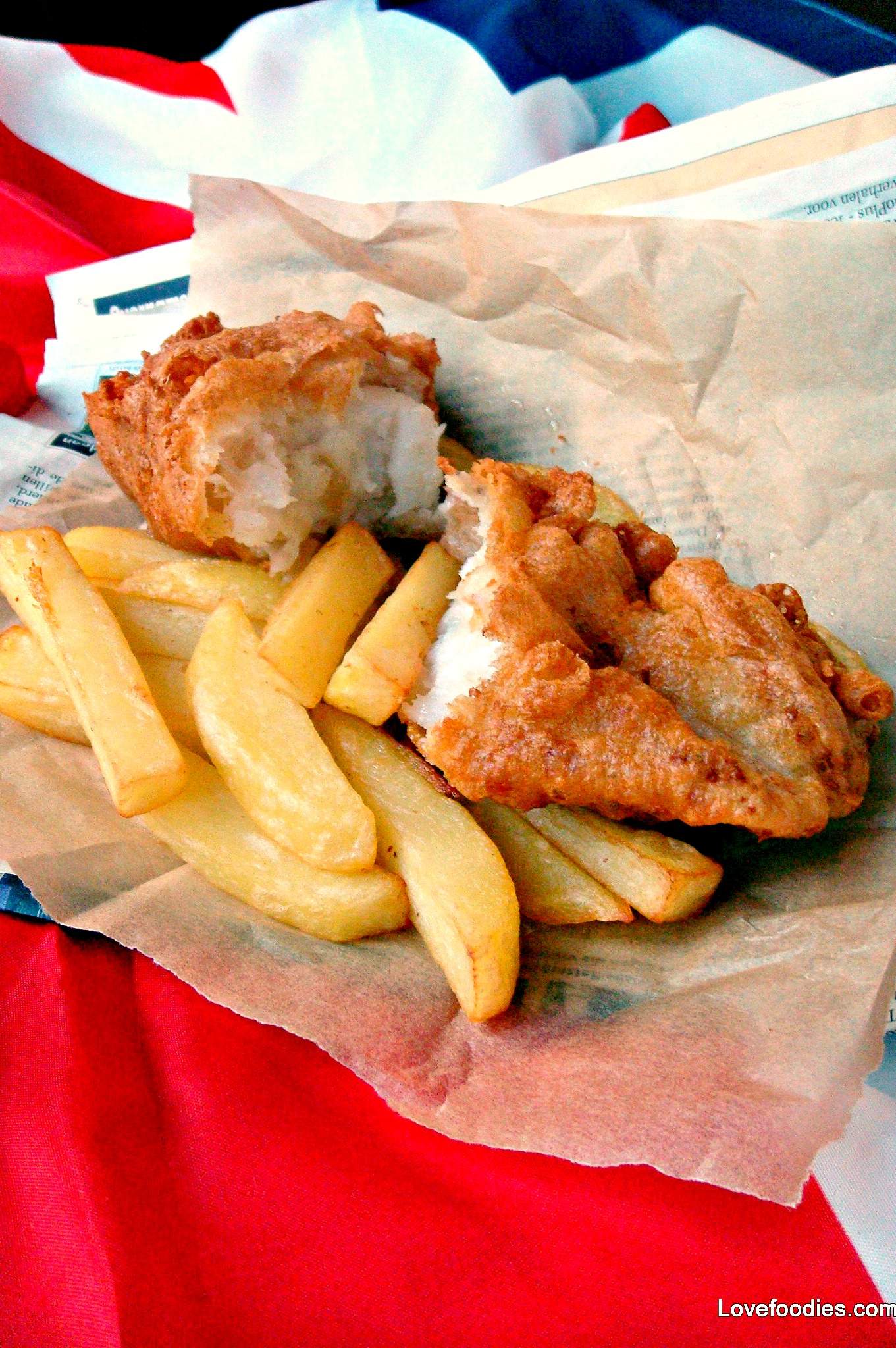 The BEST EVER British Beer Battered Fish and Chips