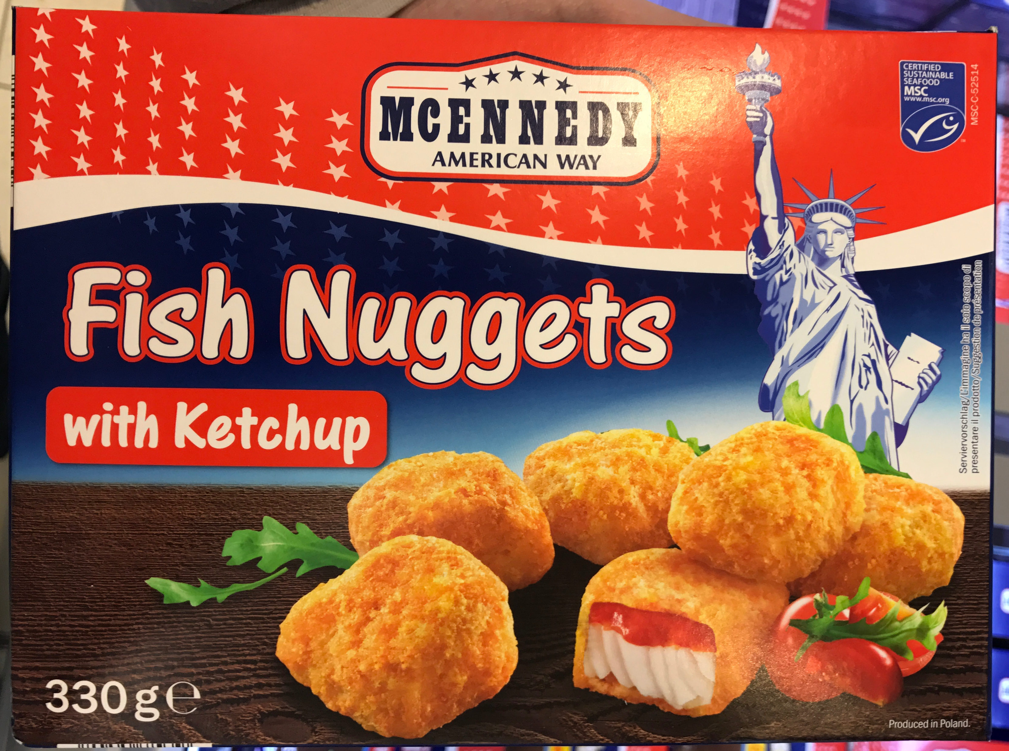 Fish Nuggets with Ketchup - McEnnedy - 330 g