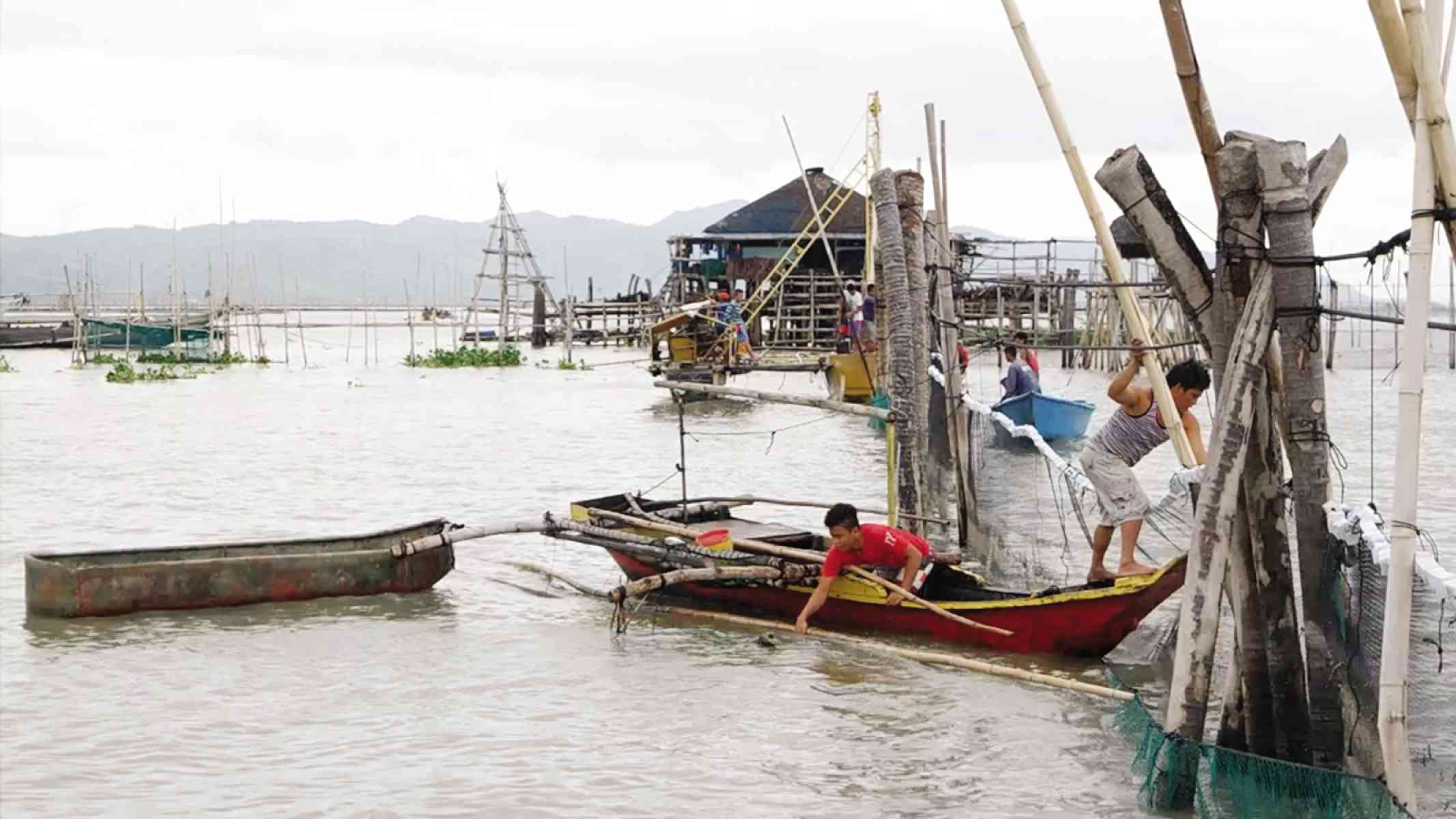 Demolition of fish pens in Laguna Lake starts | Inquirer News