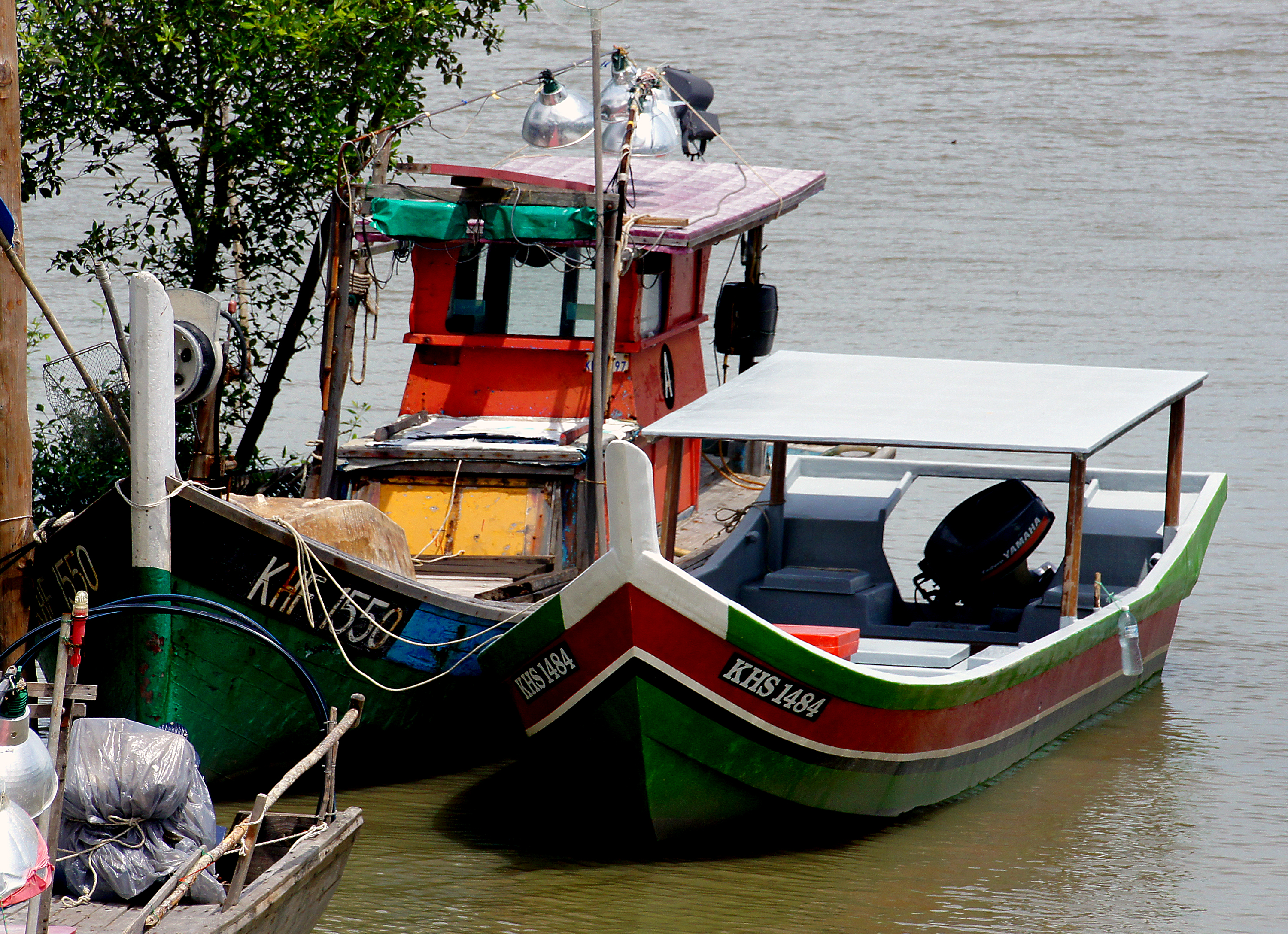 Fishing boats of malaysia (4) photo
