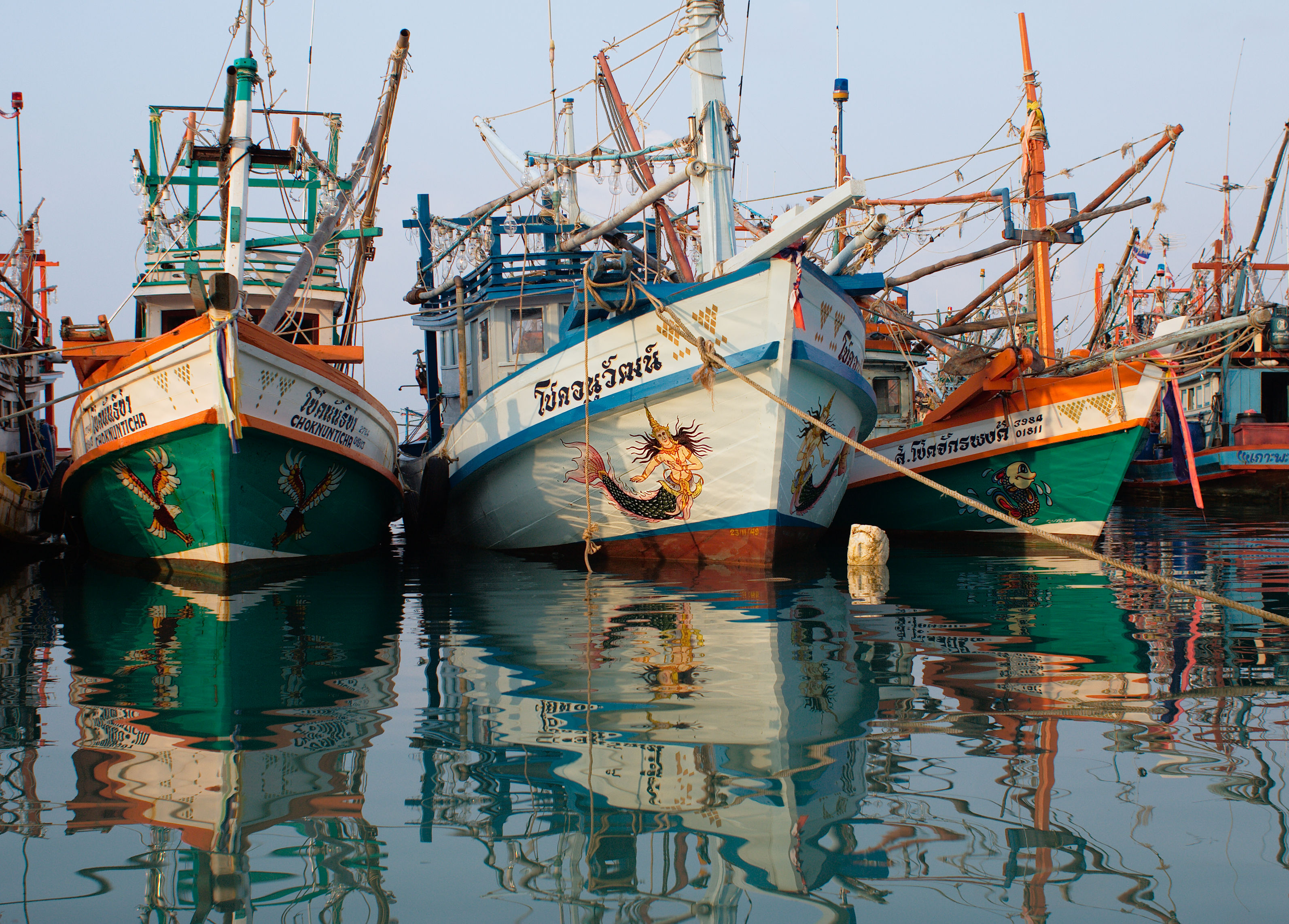 Fishing fleet photo