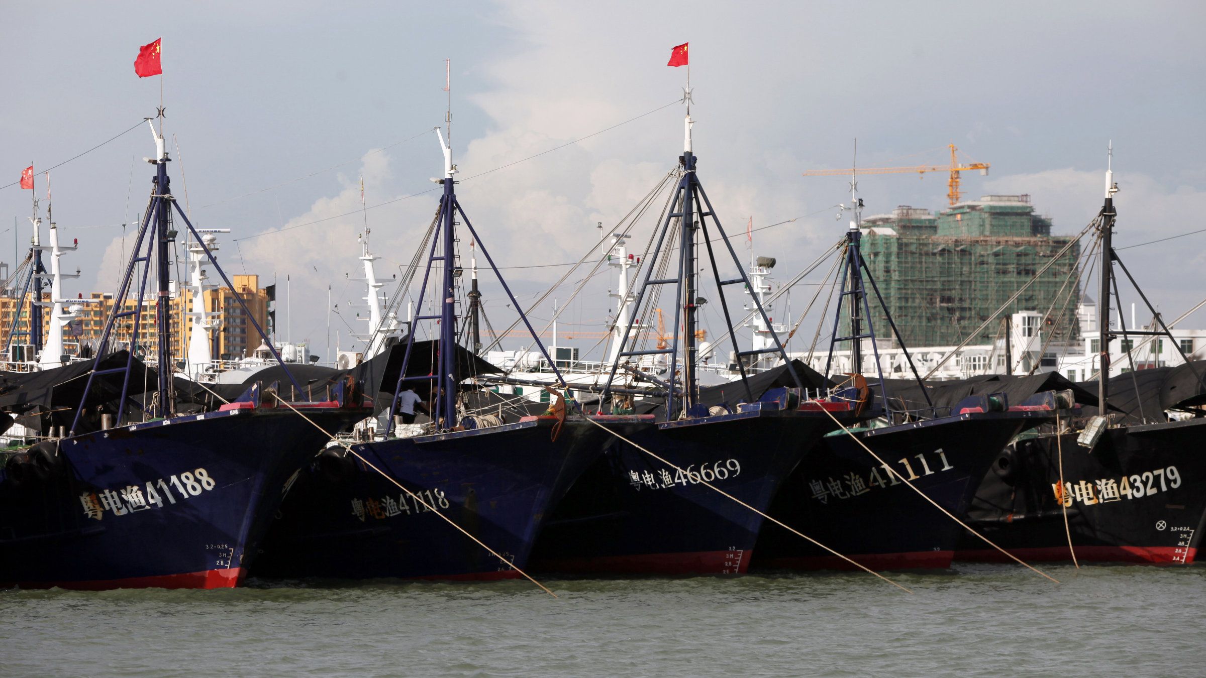 China is using its immense commercial fishing fleet as a surrogate ...
