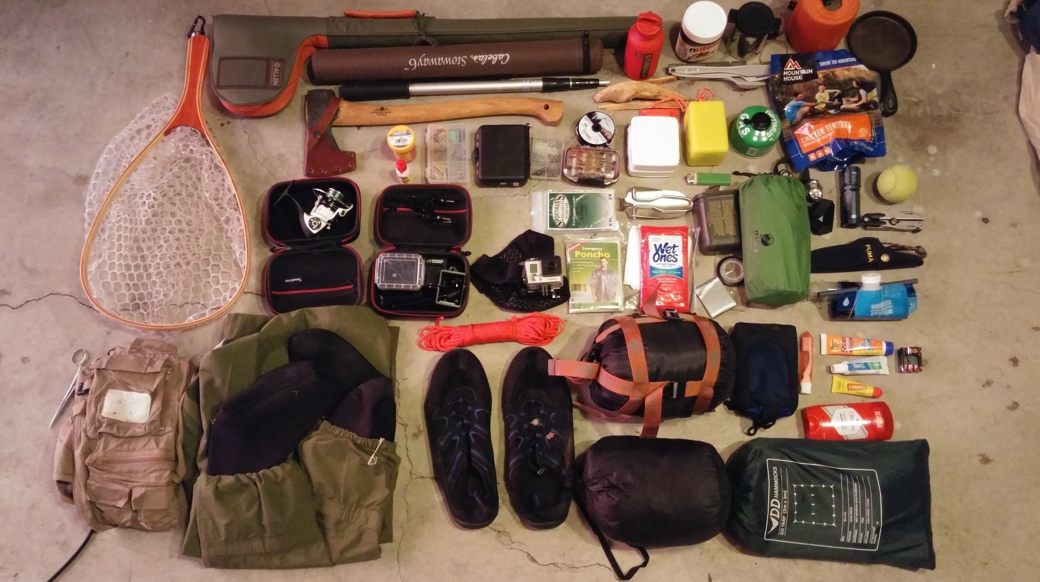 Cranberry Wilderness: Backcountry Fishing Gear Loadout 2015 - YouTube