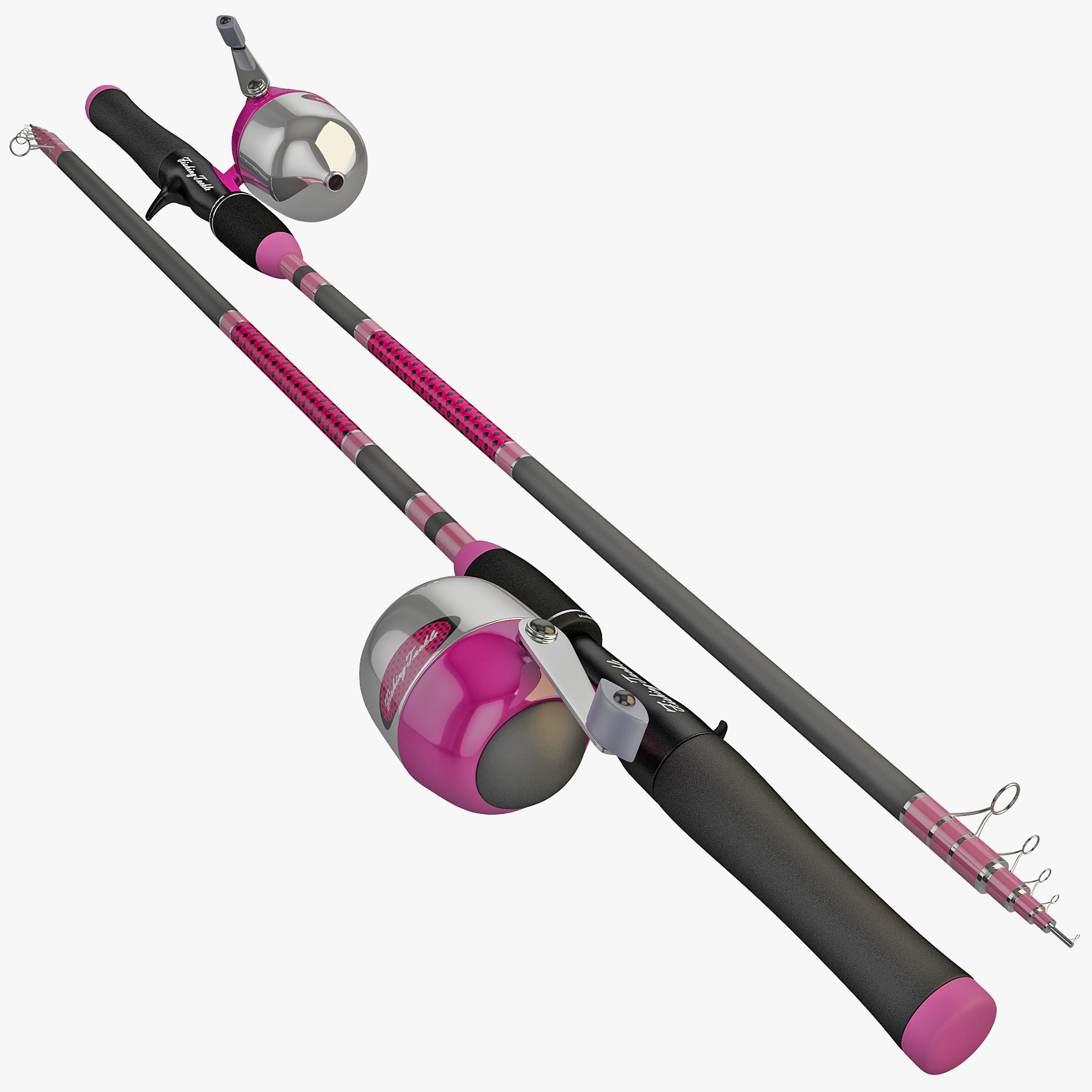 Searched 3d models for Fishing rod