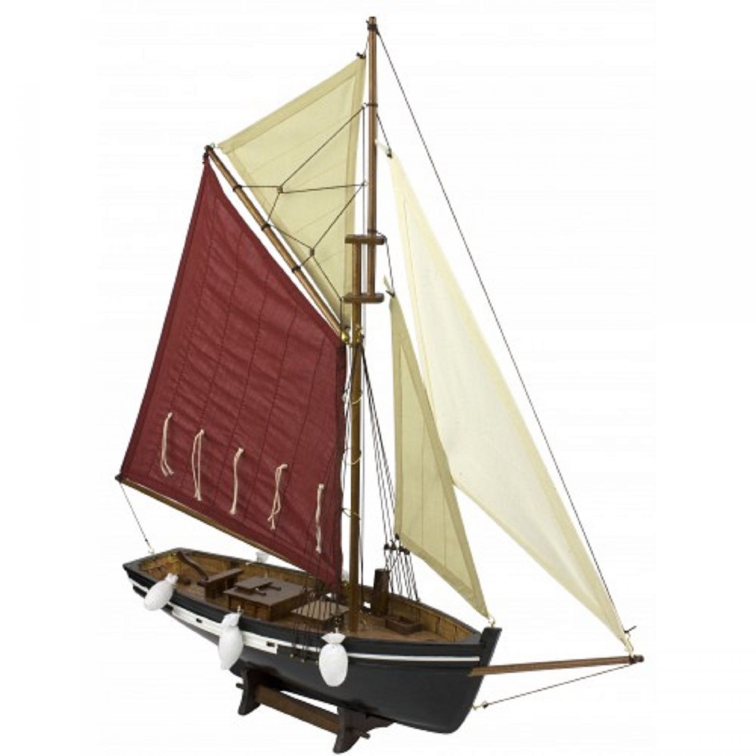 Gaff Rigged Breton Style Fishing Boat (Standard Range) - Premier ...