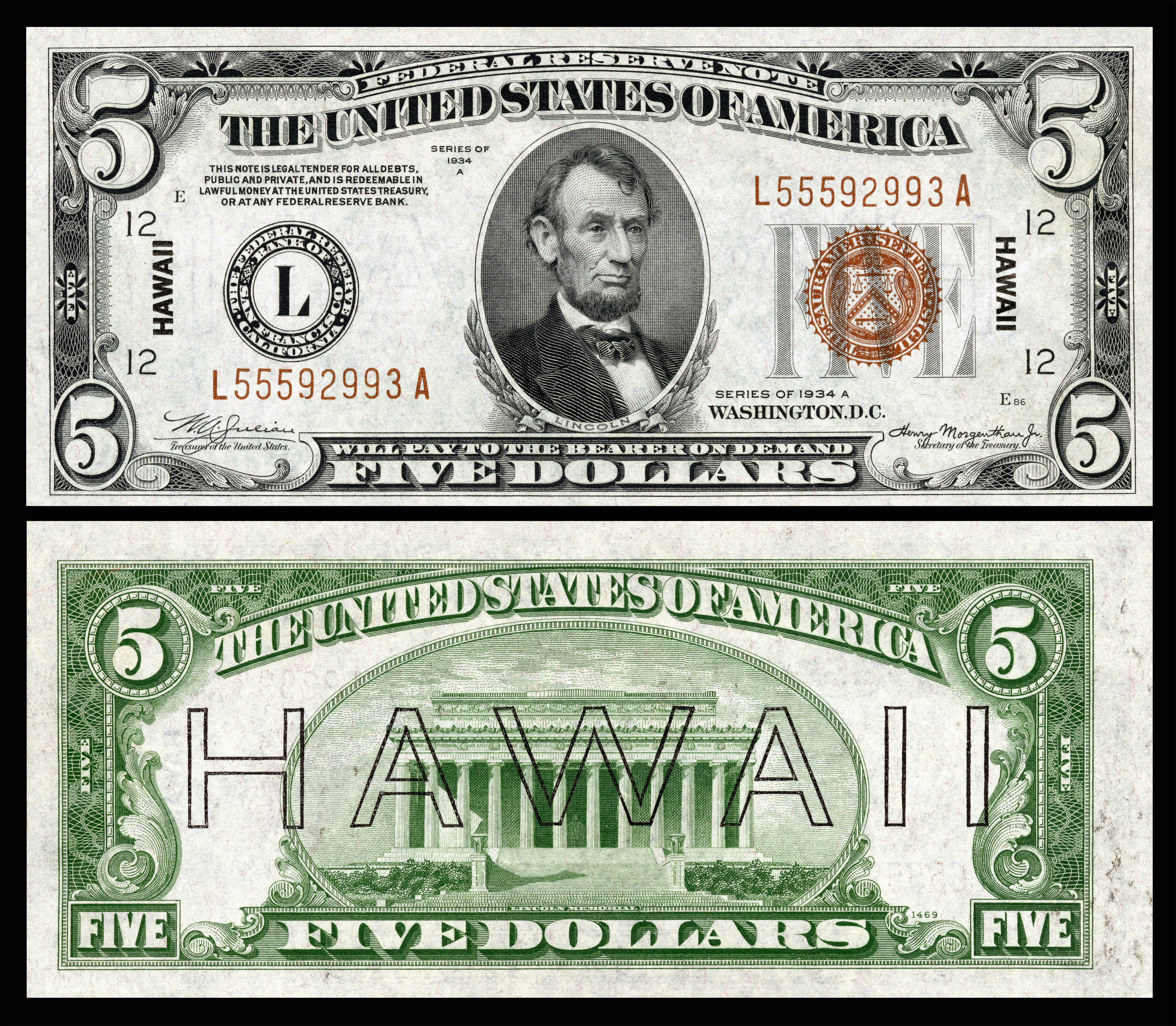 United States five-dollar bill - Wikipedia