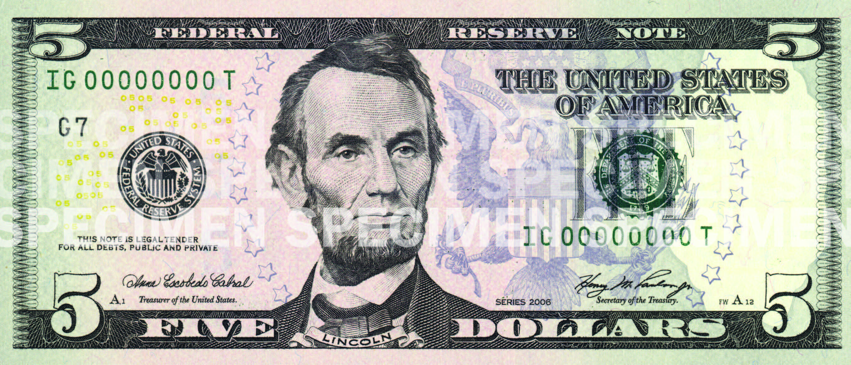 $5 | U.S. Currency Education Program