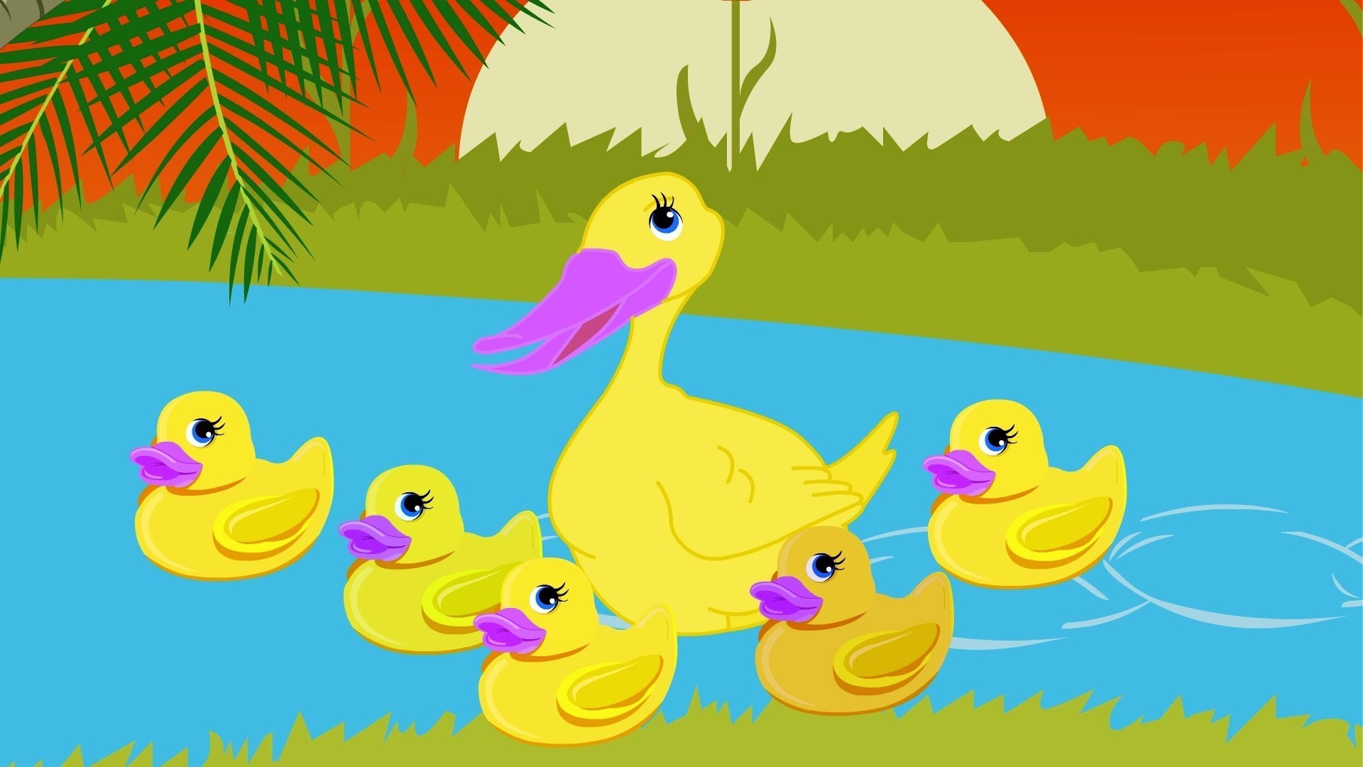 Five Little Ducks - Letra - YouTube