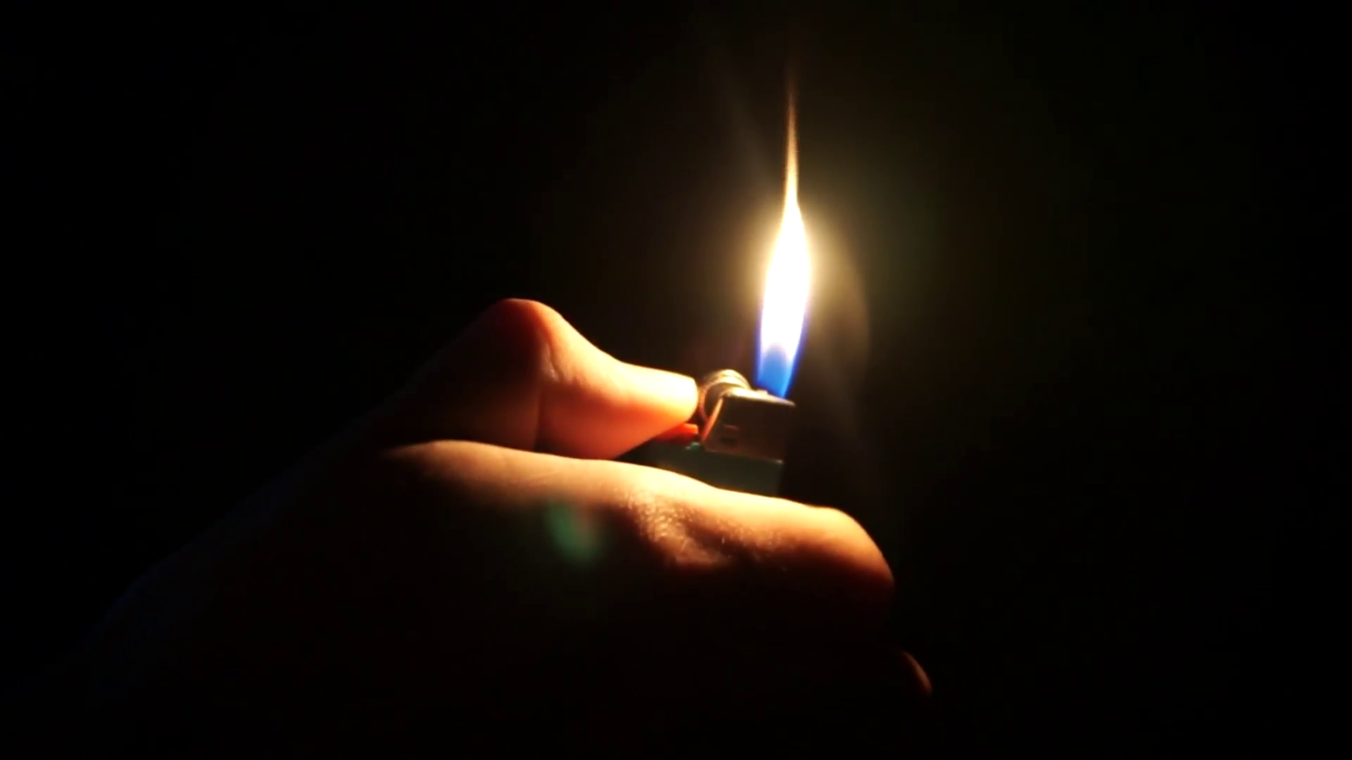 Gas Lighter Flame Fire Stock Video Footage - Videoblocks
