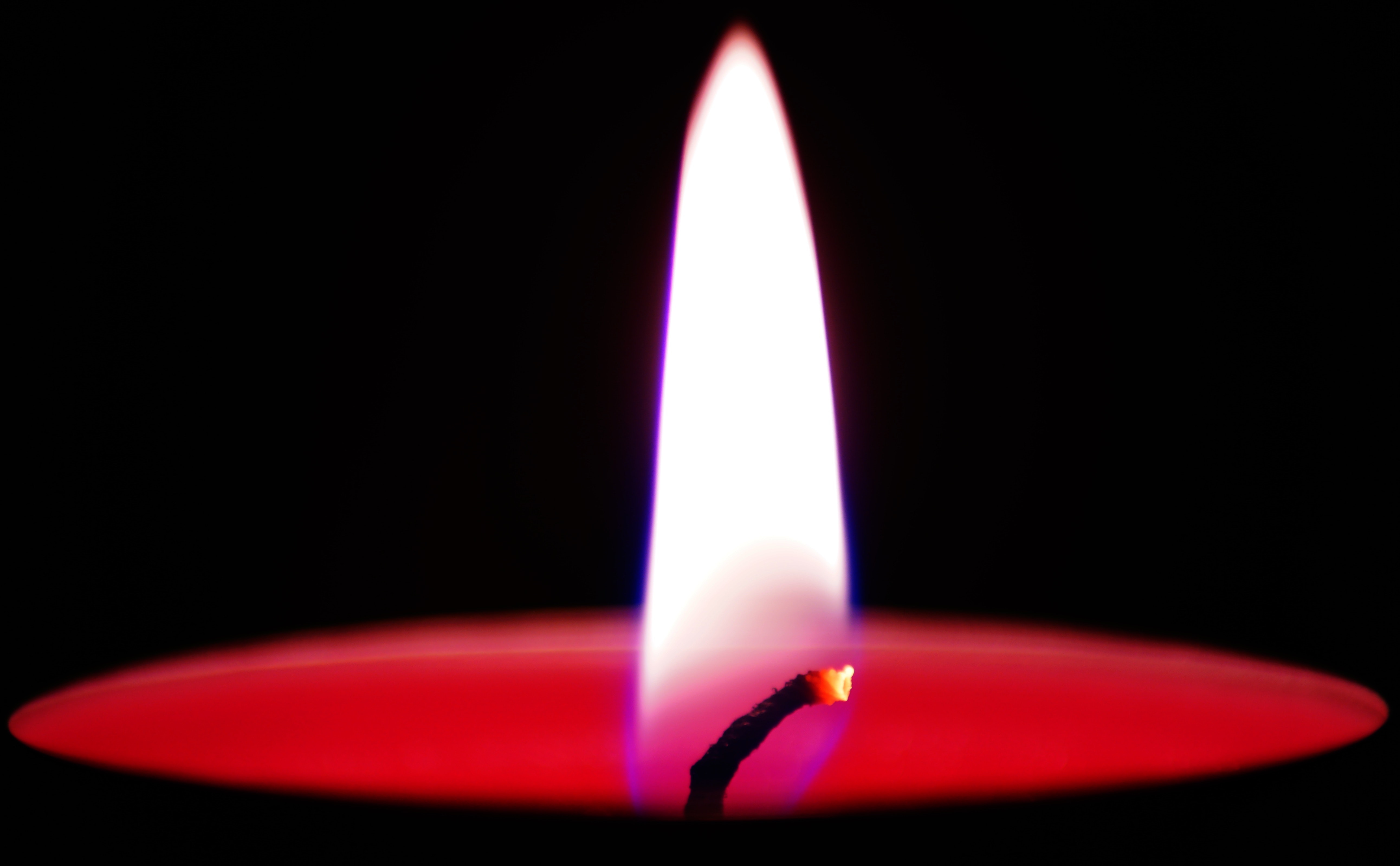 Flame in Candle, Abstract, Evening, Wax, Lit, HQ Photo