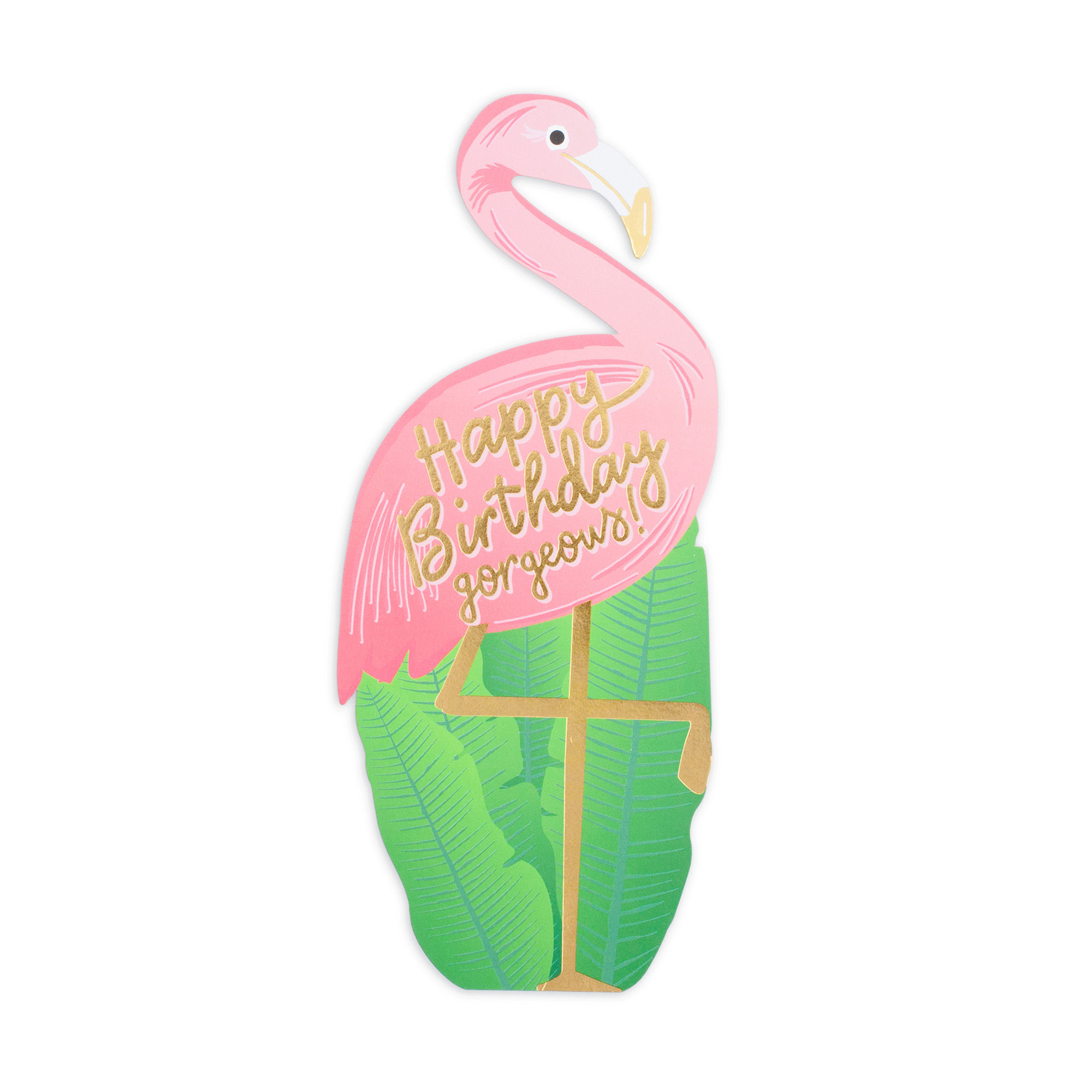 Flamingo Birthday Card | Sugarfina | A Luxury Candy Boutique