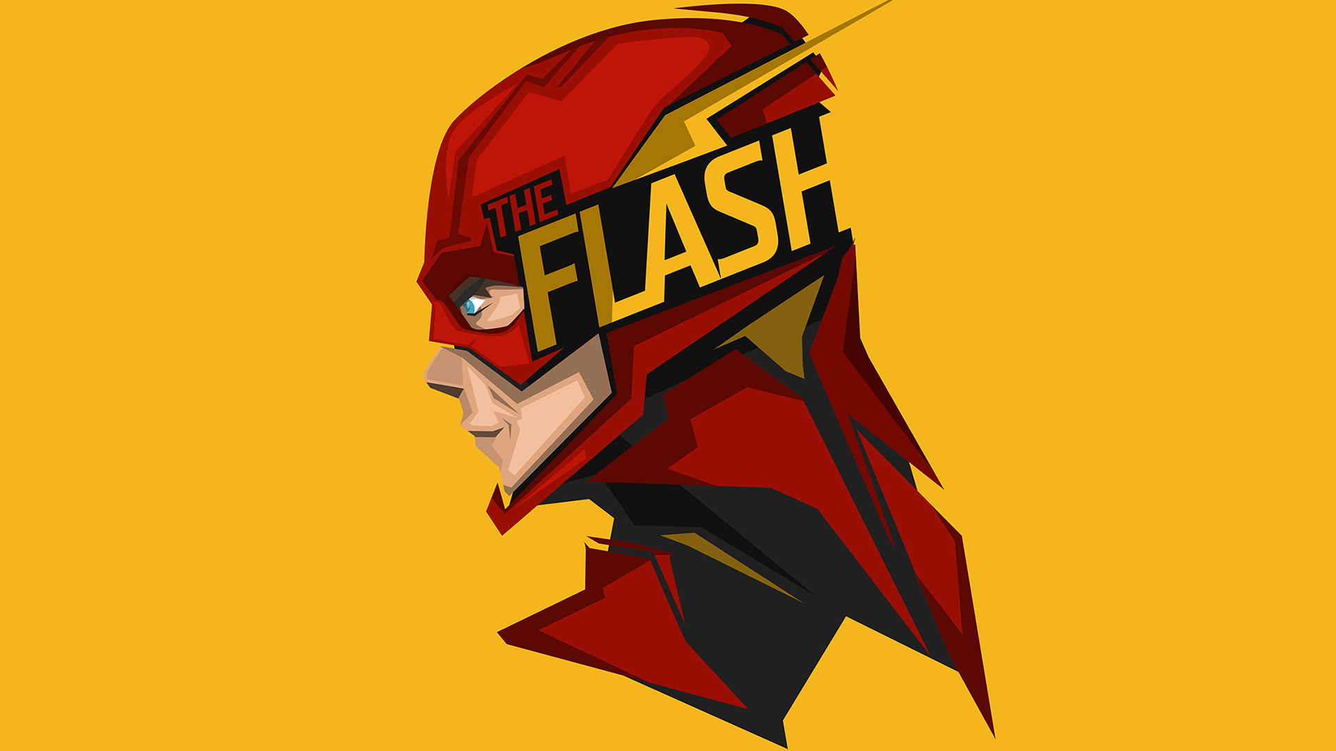 The Flash Abstract Art, HD Superheroes, 4k Wallpapers, Images ...