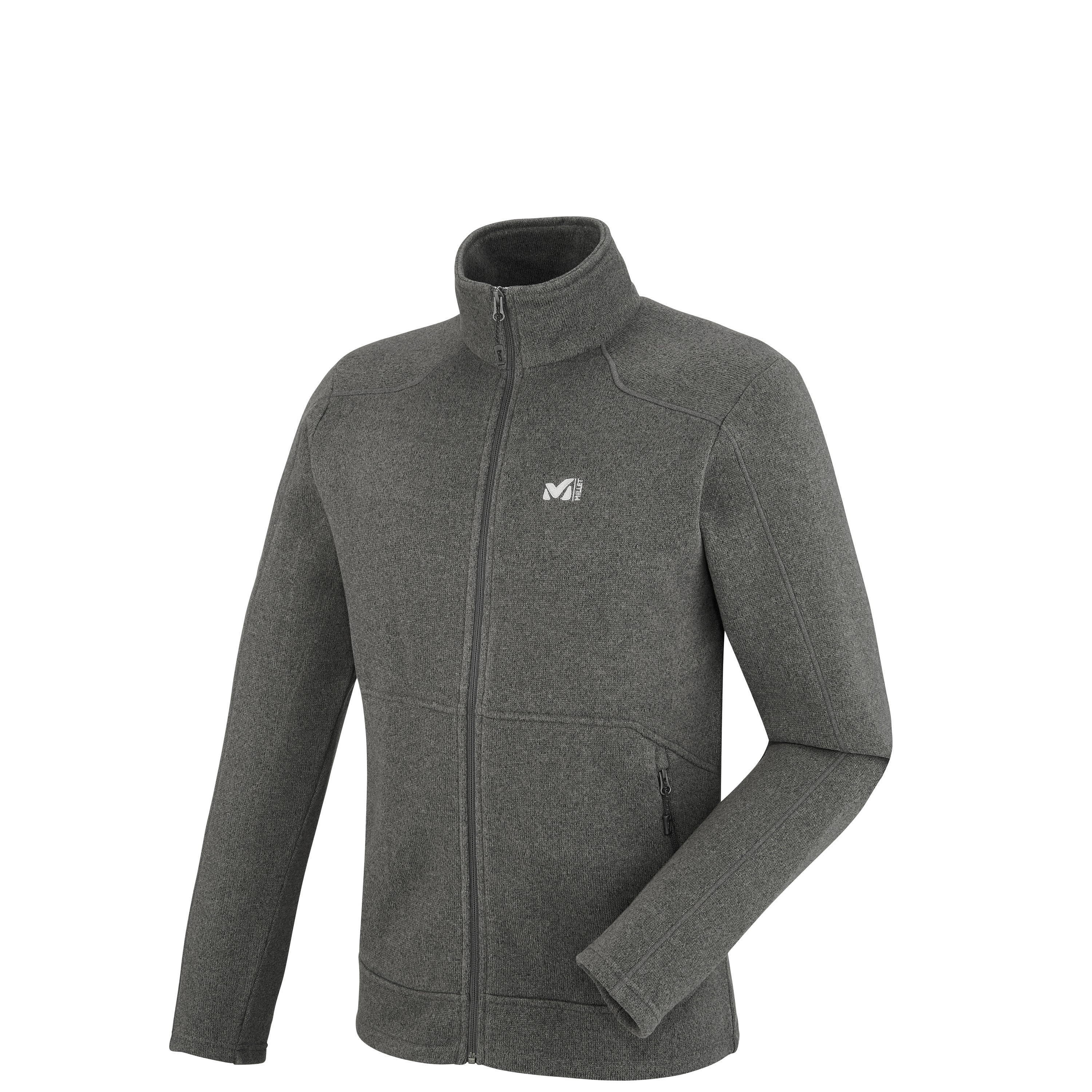 Trekking - Men's Fleece jacket - Grey HICKORY FLEECE JKT Millet
