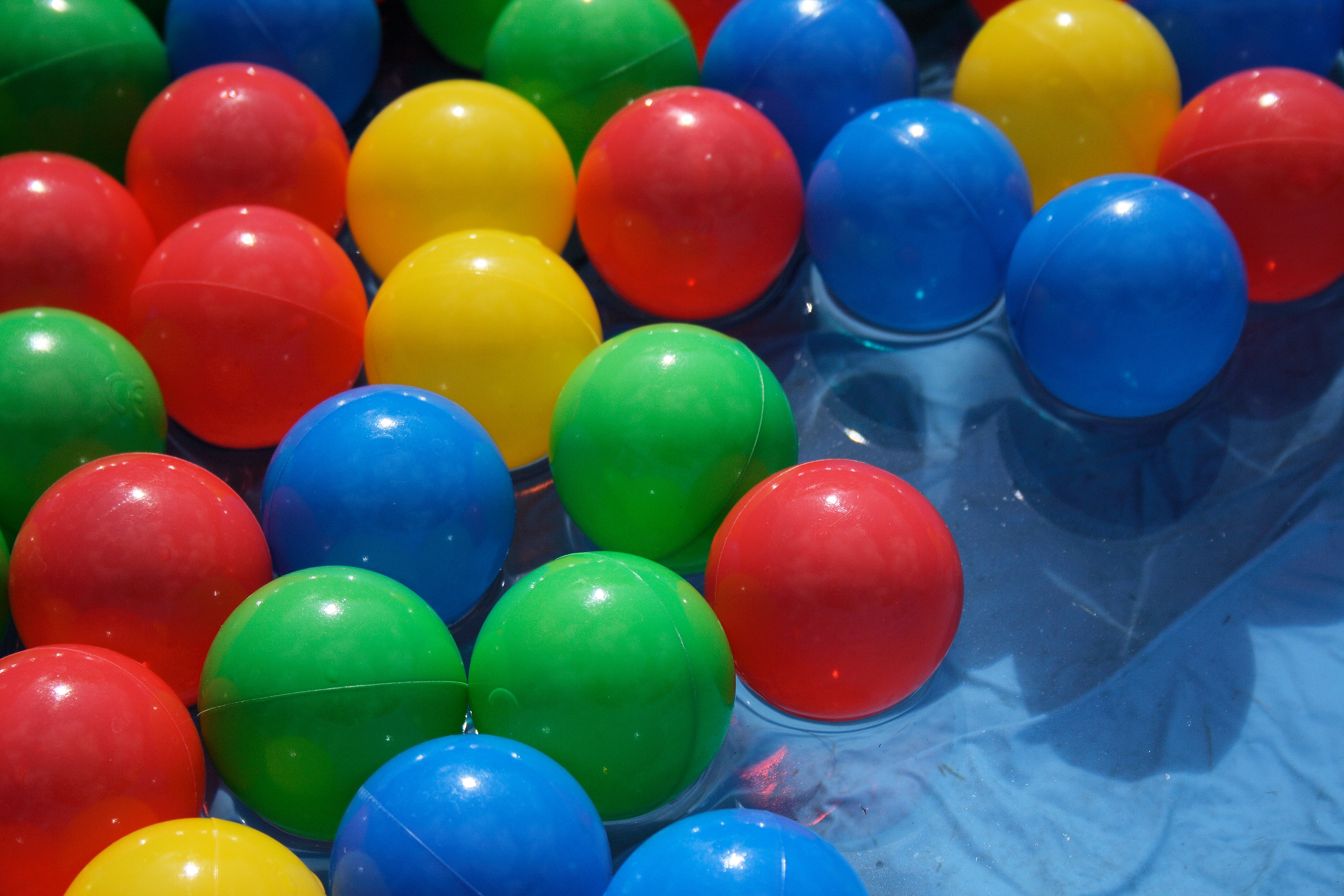 Floating Plastic Balls, Ball, Color, Colour, Float, HQ Photo