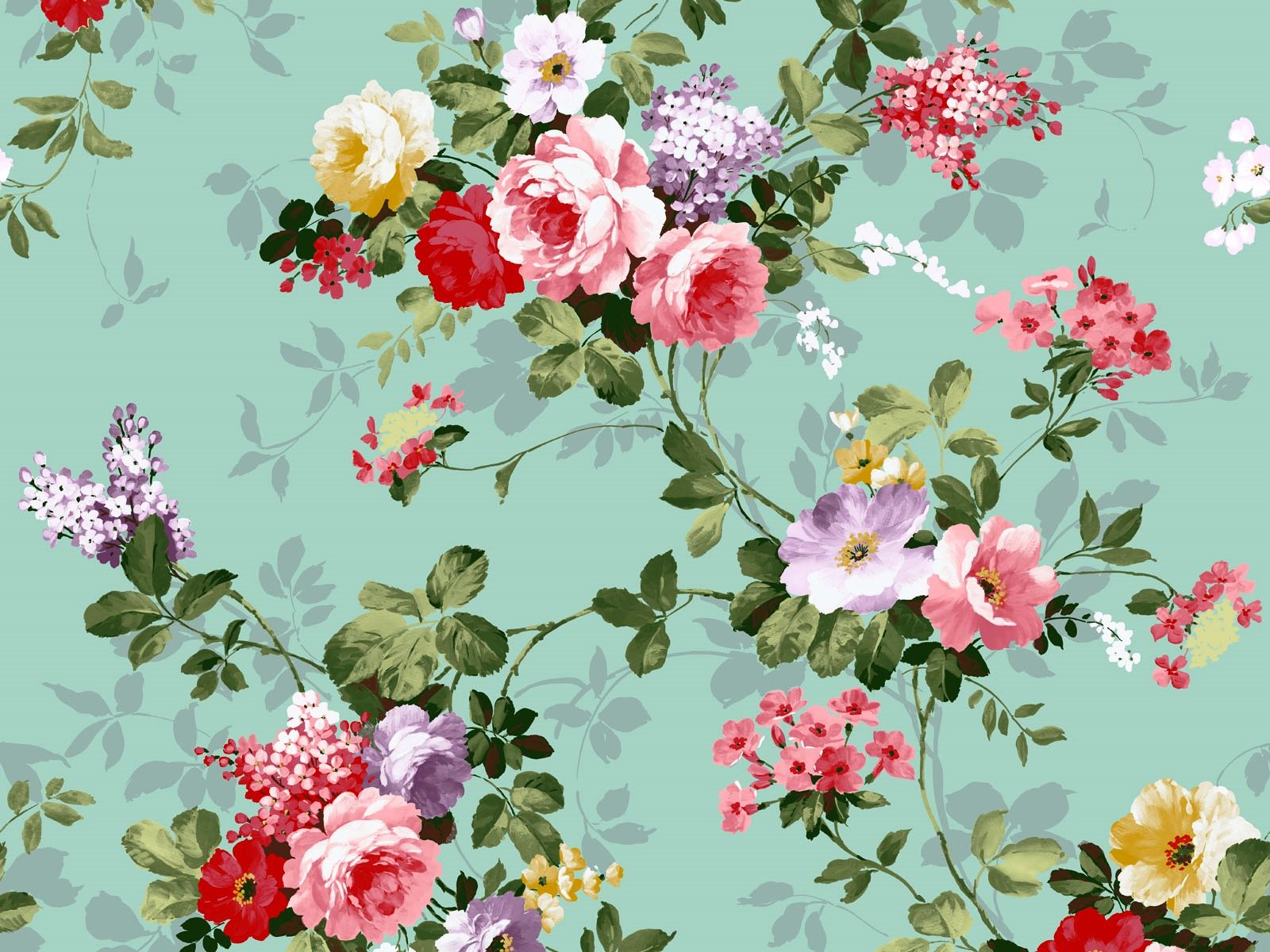 Floral background photo