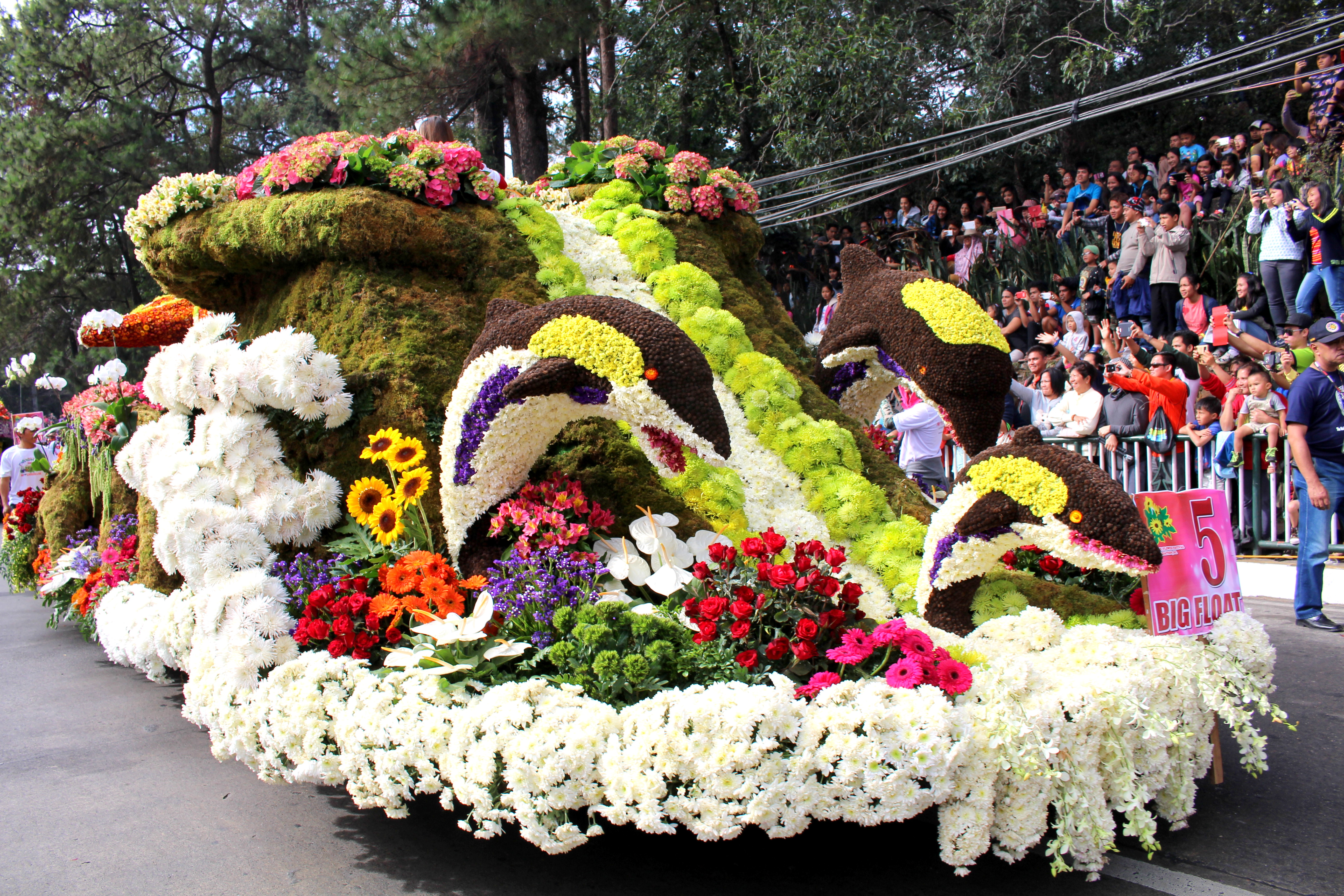 IN PHOTOS: Stunning floats in full bloom at Panagbenga 2016