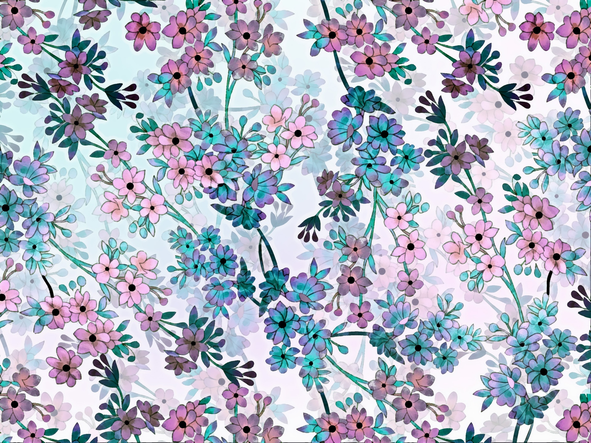 Floral Pattern Background 134 Free Stock Photo - Public Domain Pictures