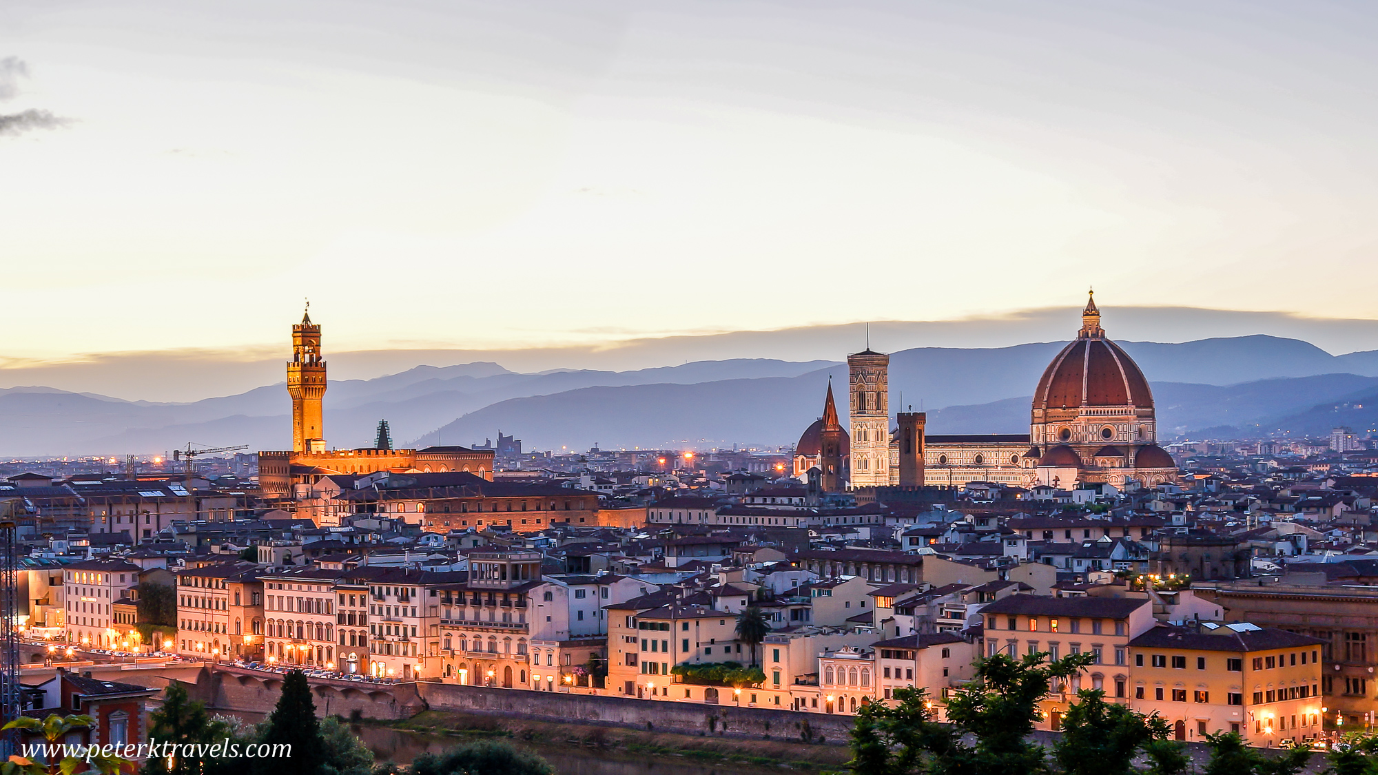 Dawn and Dusk in Florence – Peter's Travel Blog